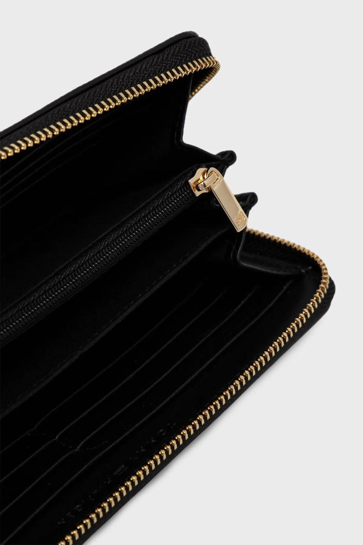 Tommy Hilfiger Logolu Bayan Cüzdan AW0AW16927 BDS SİYAH - 4