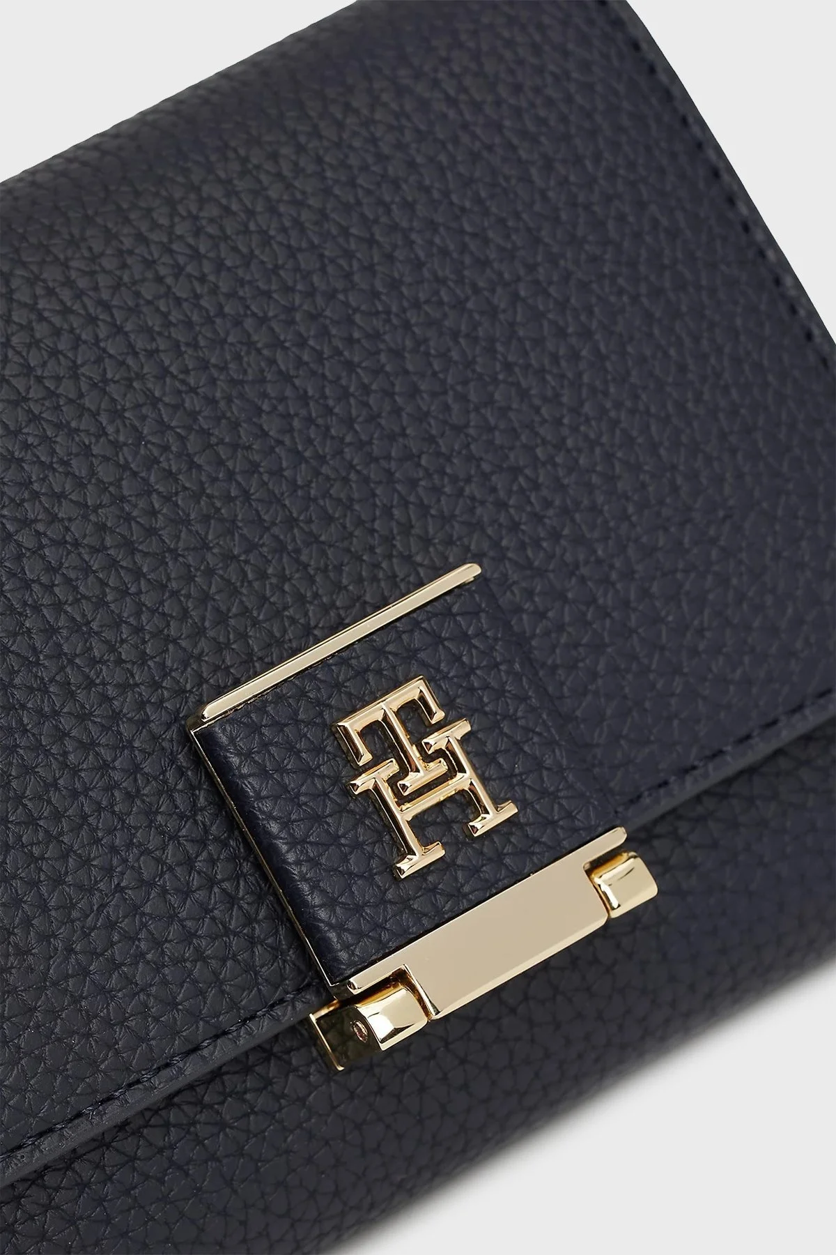 Tommy Hilfiger Logolu Bayan Cüzdan AW0AW17041 DW6 LACİVERT - 4