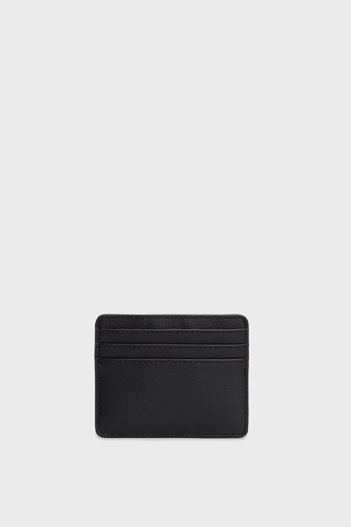 Tommy Hilfiger Logolu Bayan Kartlık AW0AW17331 BDS SİYAH - 2