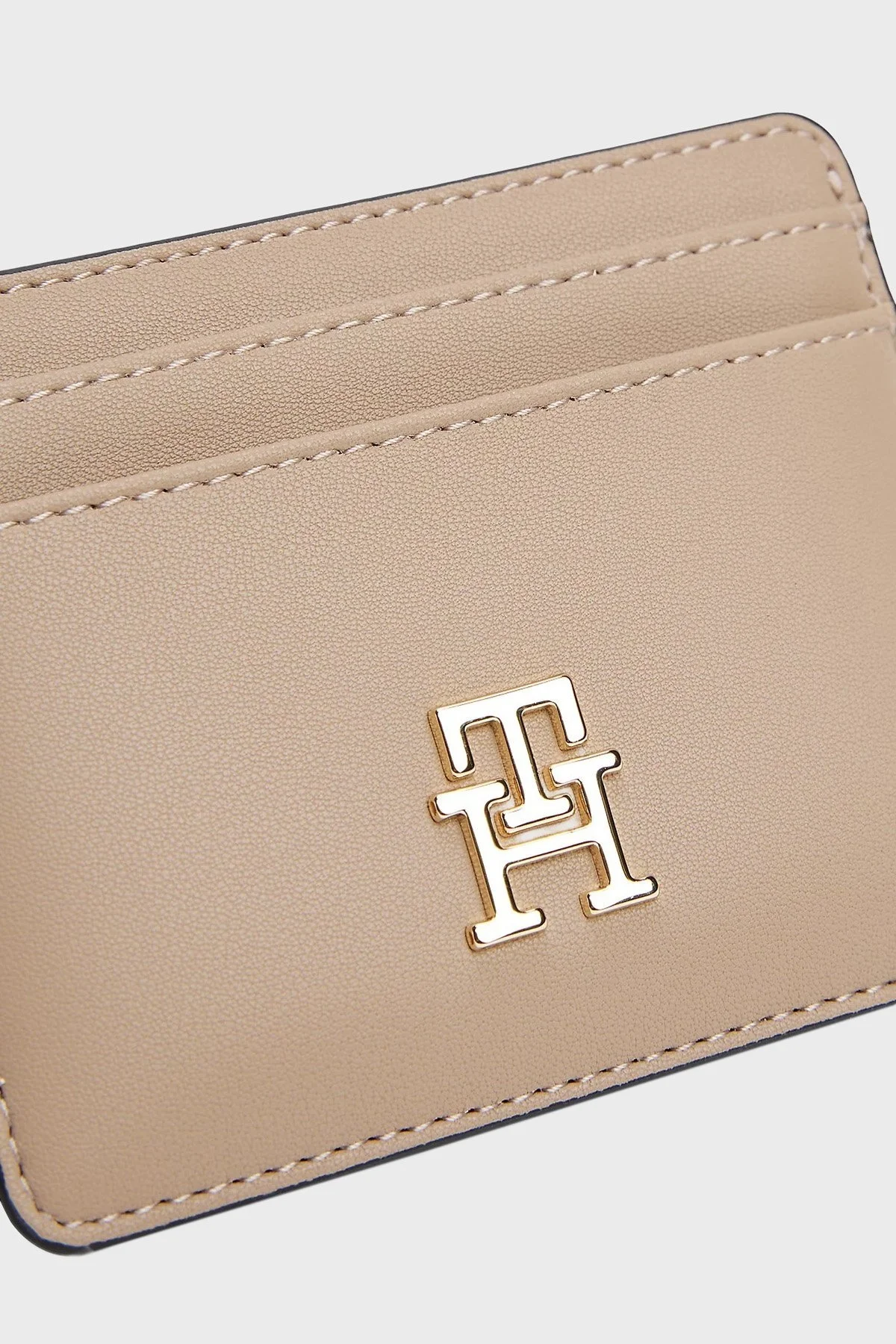 Tommy Hilfiger Logolu Bayan Kartlık AW0AW17474 AFE BEJ - 3