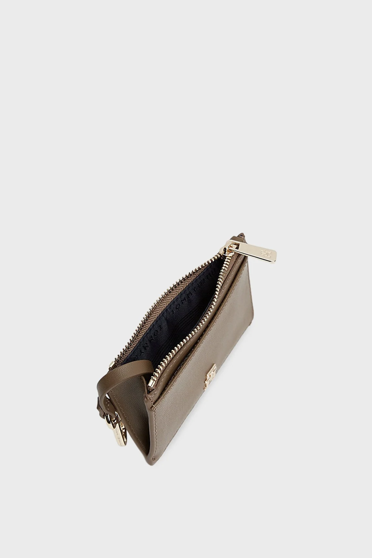 Tommy Hilfiger Logolu Kadın Kartlık AW0AW17735 R07 VİZON - 3