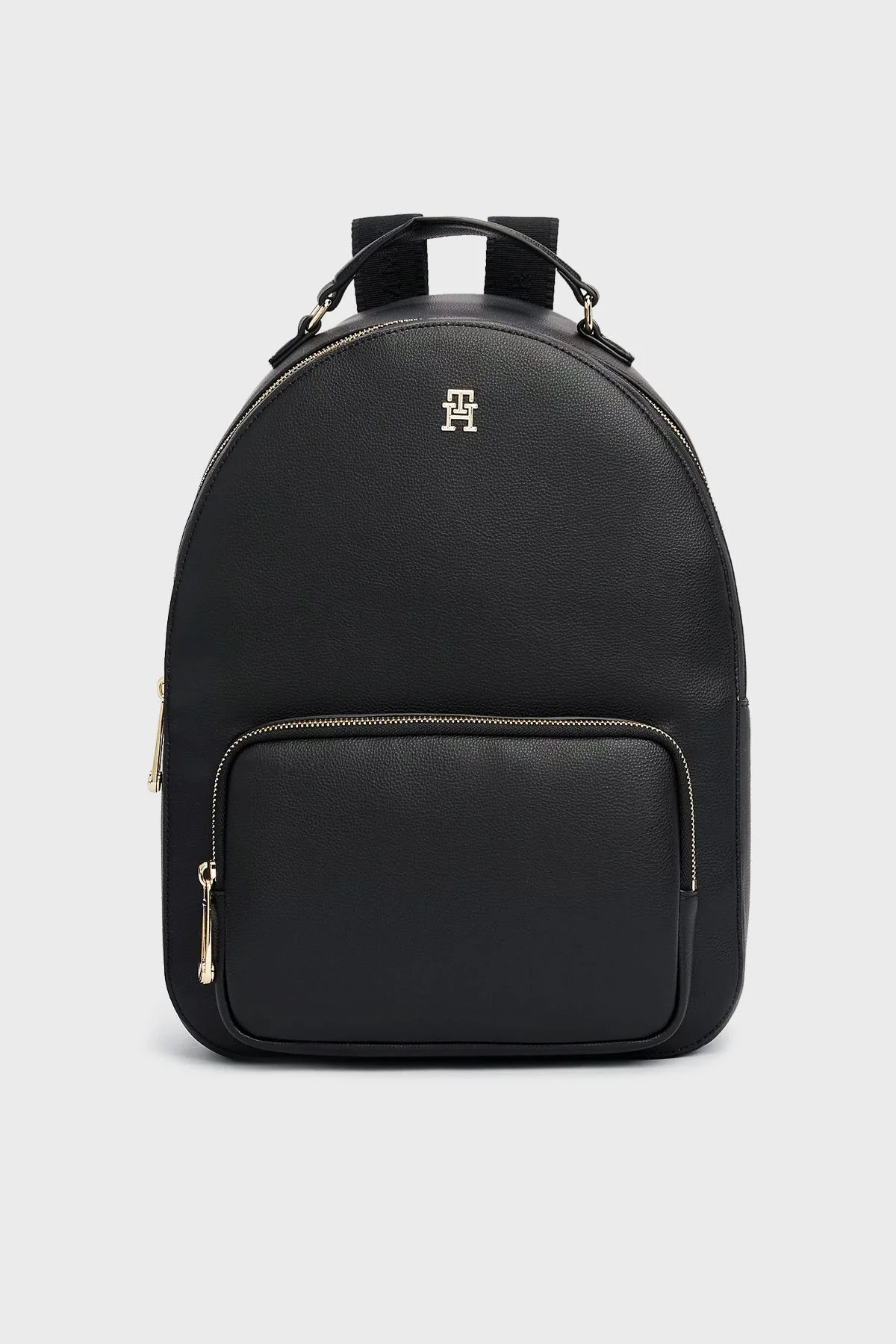 Tommy Hilfiger Logolu Bayan Sırt Çantası AW0AW16915 BDS SİYAH - 6