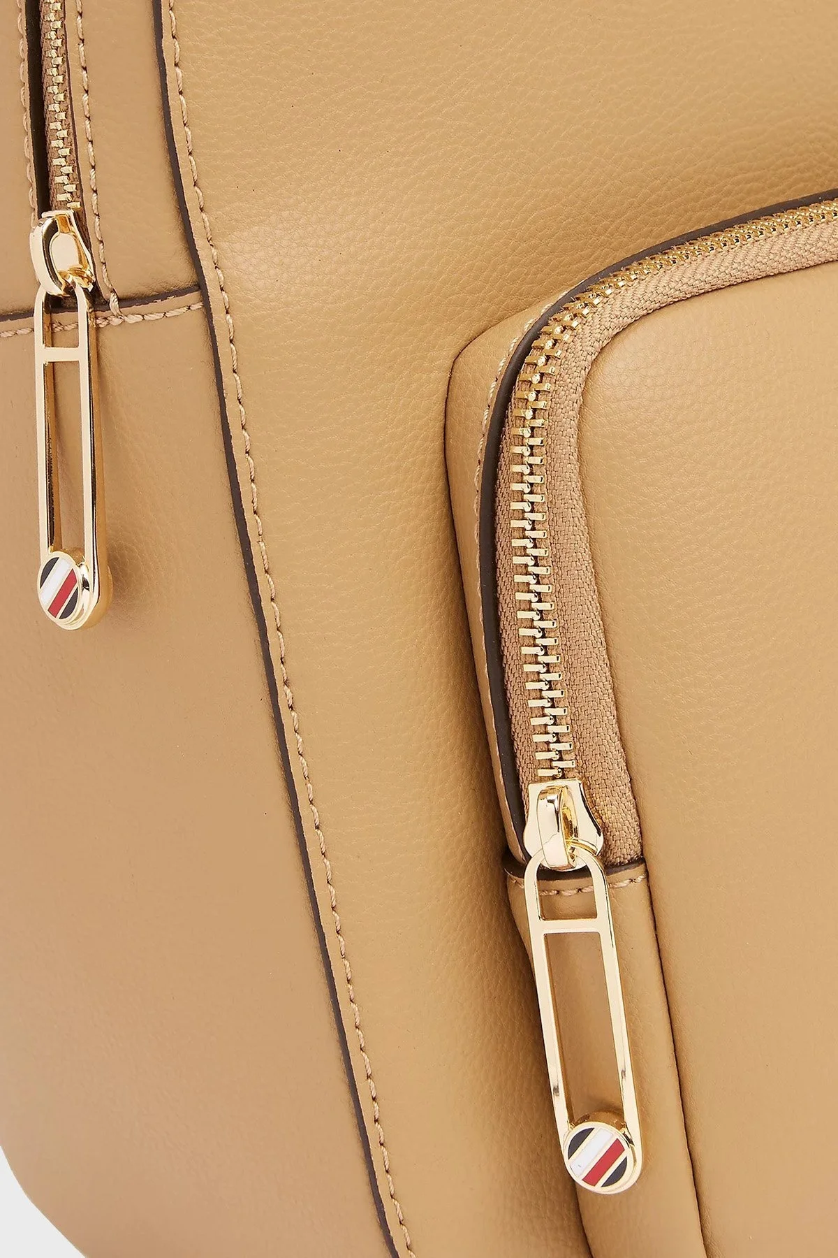 Tommy Hilfiger Logolu Bayan Sırt Çantası AW0AW16915 RBC KOYU HAKİ - 3