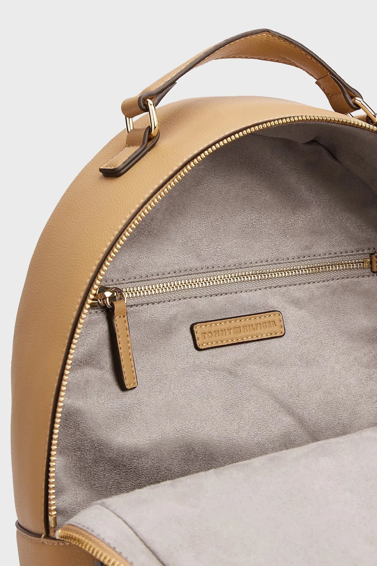 Tommy Hilfiger Logolu Bayan Sırt Çantası AW0AW16915 RBC KOYU HAKİ - 4