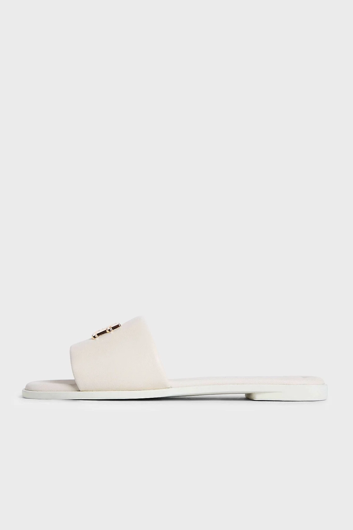 Tommy Hilfiger Logolu Bayan Terlik FW0FW09292 AEO BEJ - 2