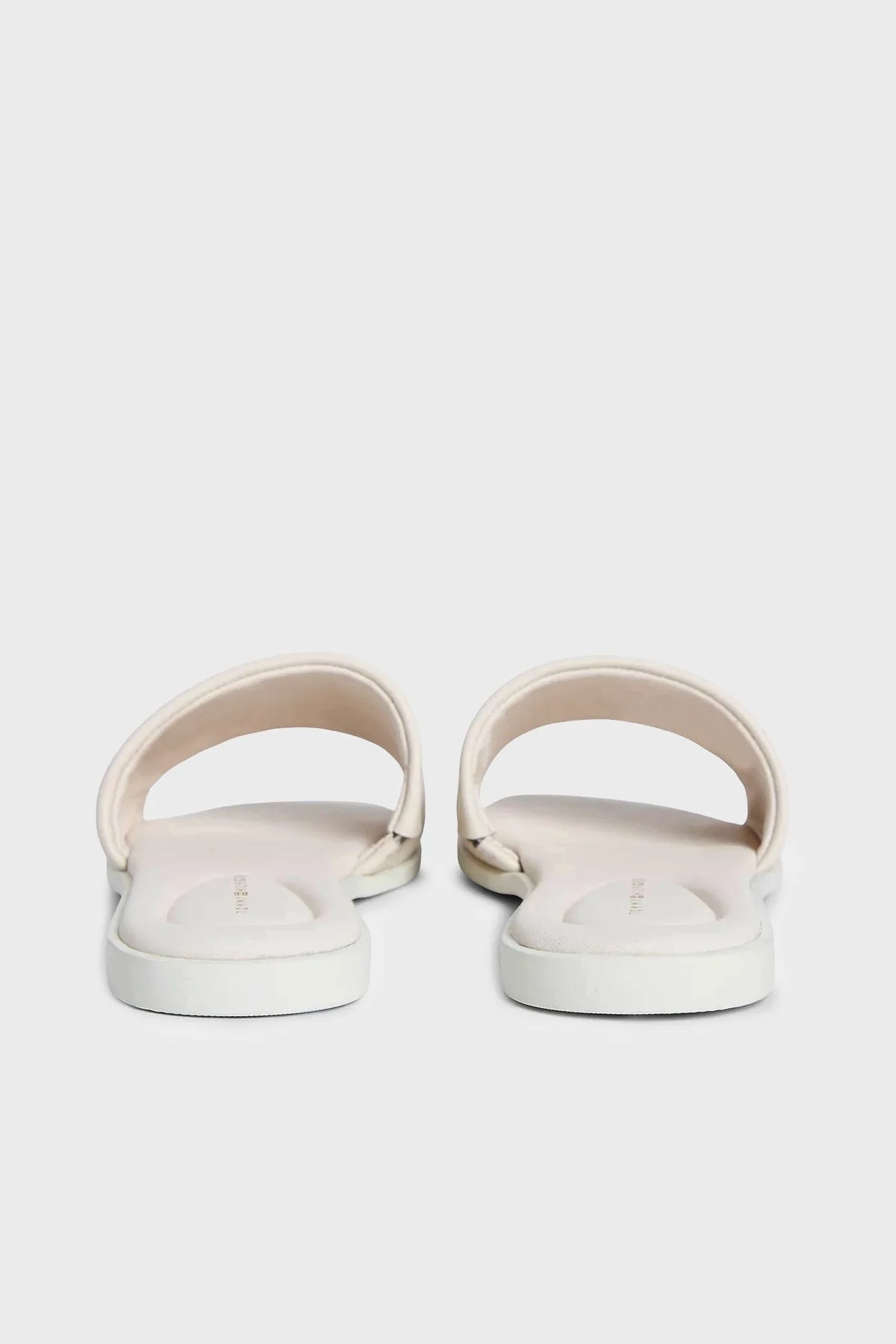 Tommy Hilfiger Logolu Bayan Terlik FW0FW09292 AEO BEJ - 4