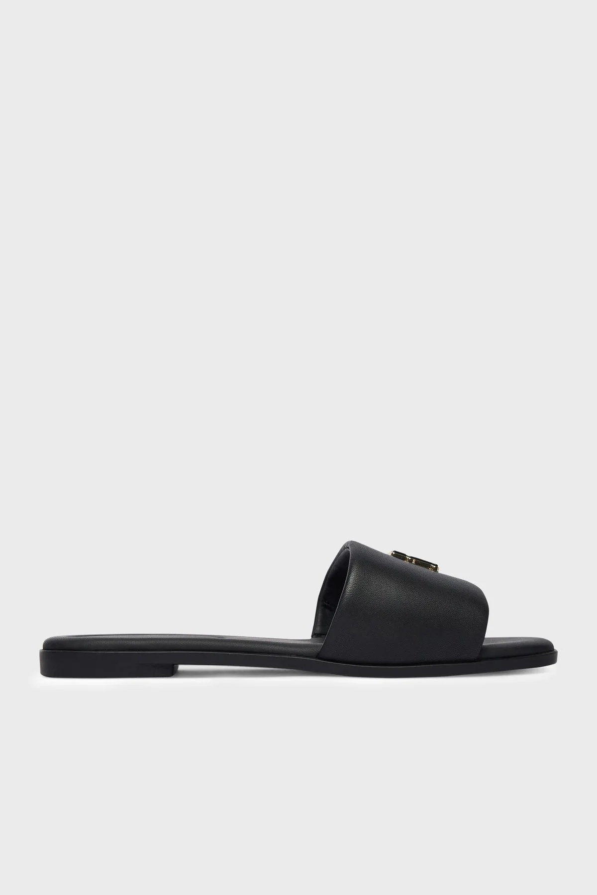 Tommy Hilfiger Logolu Bayan Terlik FW0FW09292 BDS SİYAH - 1