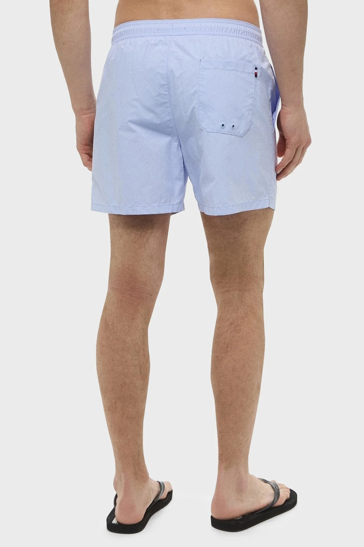 Tommy Hilfiger Logolu Belden Bağlamalı Cepli Erkek Mayo Short UM0UM03579 C3Q AÇIK MAVİ - 6