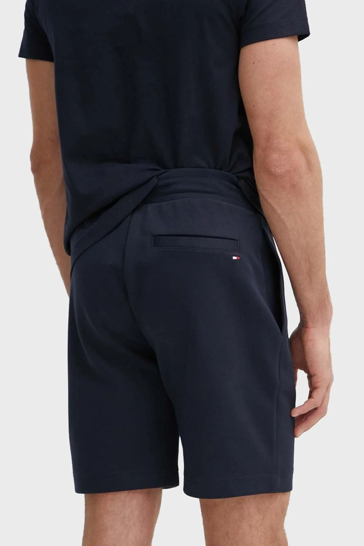 Tommy Hilfiger Logolu Belden Bağlamalı Cepli Erkek Short MW0MW34401 DW5 LACİVERT - 3