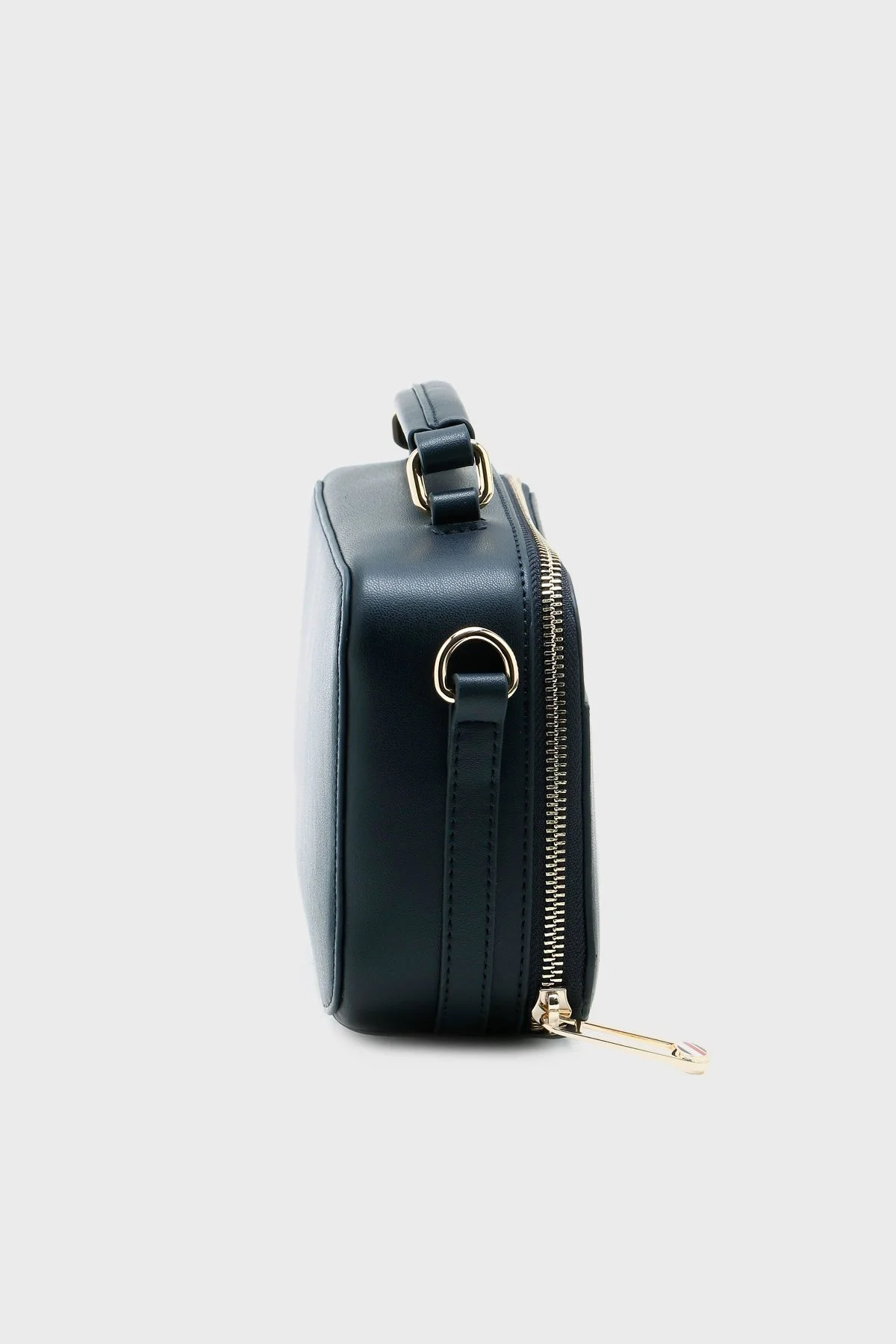 Tommy Hilfiger Logolu Çıkarılabilir Askılı Bayan Çanta AW0AW15689 DW6 LACİVERT - 2