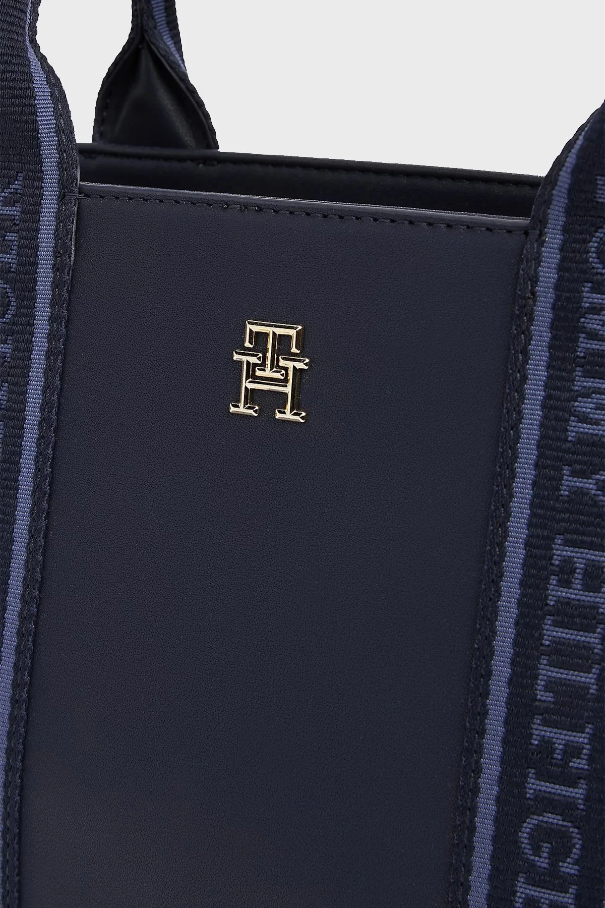 Tommy Hilfiger Logolu Çıkarılabilir Askılı Bayan Çanta AW0AW17201 DW6 LACİVERT - 5