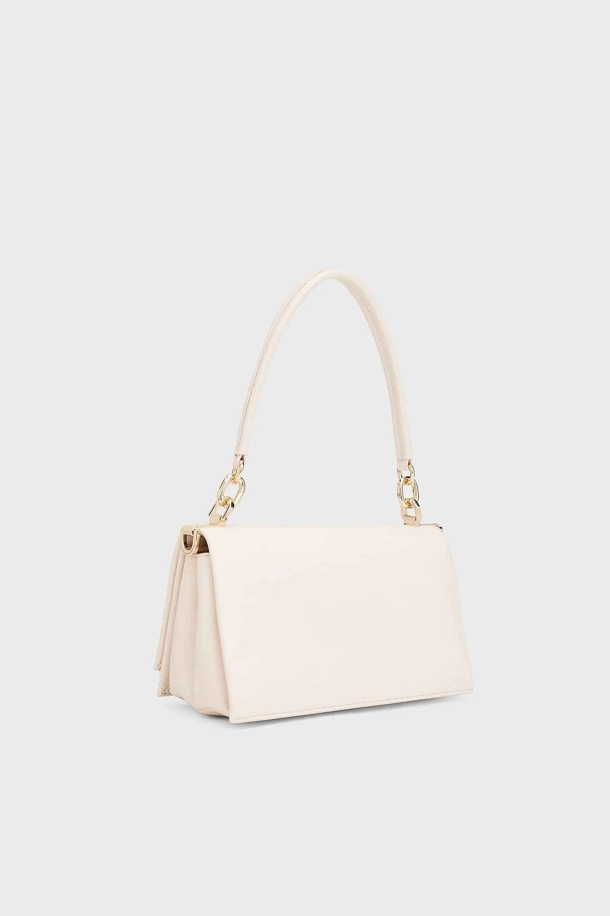 Tommy Hilfiger Logolu Çıkarılabilir Askılı Bayan Çanta AW0AW17216 AA8 BEJ - 3