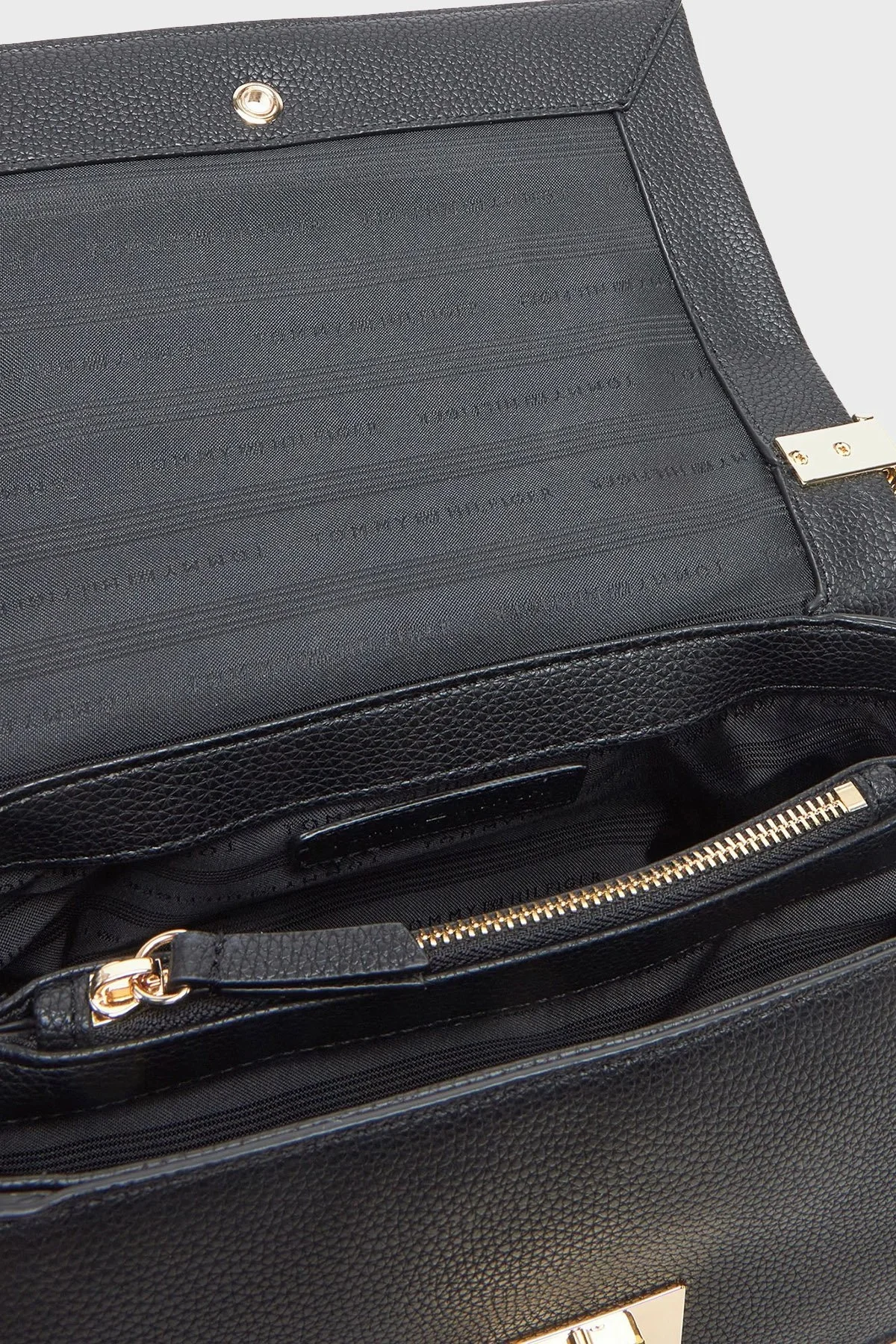 Tommy Hilfiger Logolu Çıkarılabilir Askılı Bayan Çanta AW0AW17216 BDS SİYAH - 9