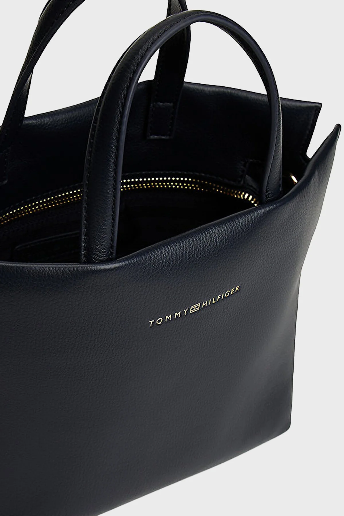 Tommy Hilfiger Logolu Çıkarılabilir Askılı Bayan Çanta AW0AW17694 DW6 LACİVERT - 4