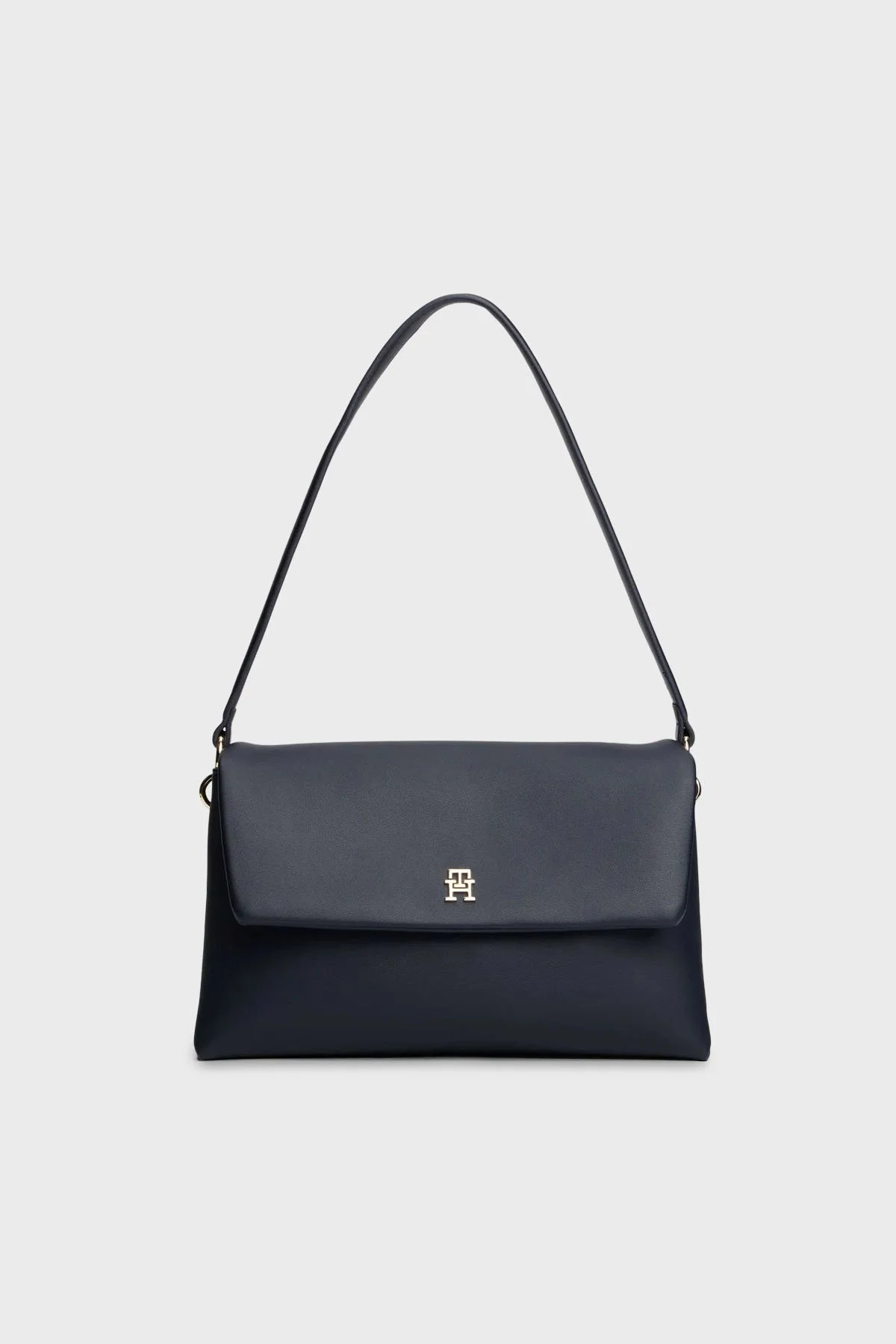 Tommy Hilfiger Logolu Çıkarılabilir Askılı Bayan Çanta AW0AW17695 DW6 LACİVERT - 1