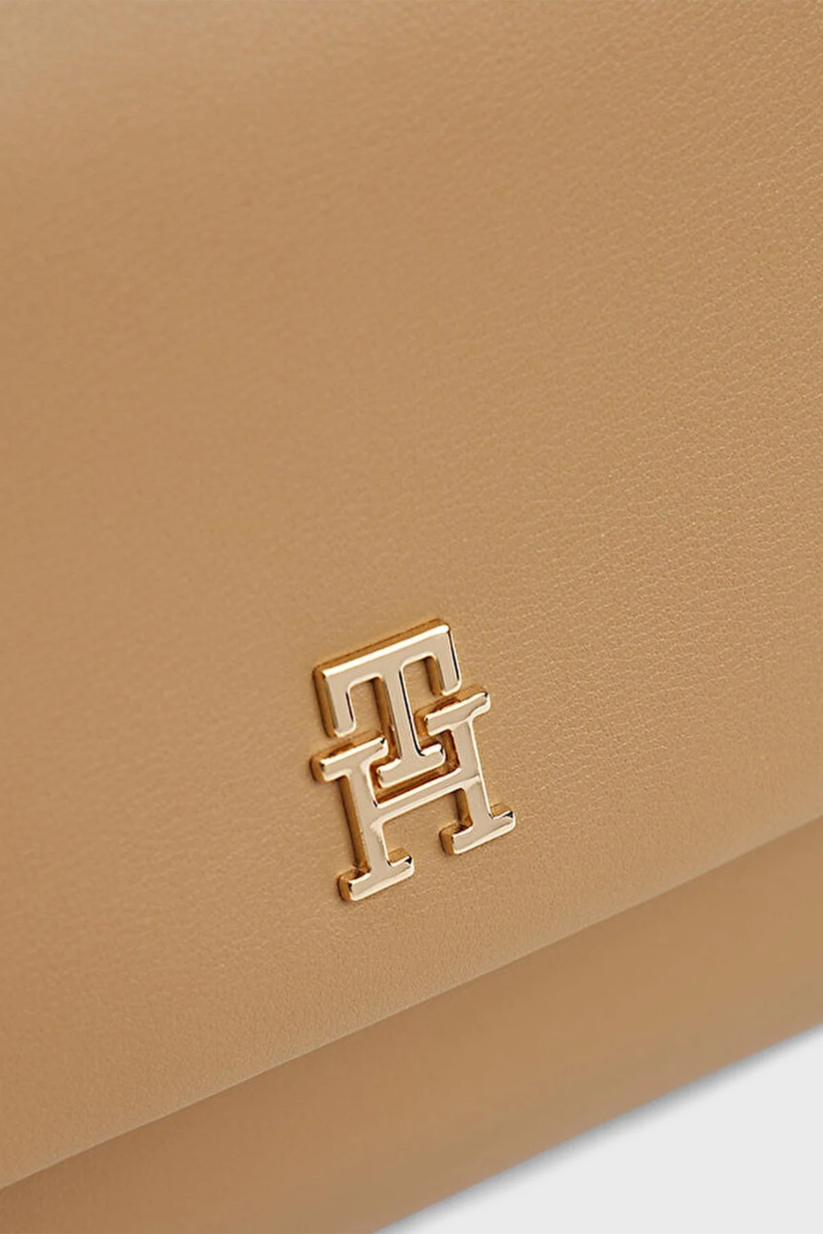 Tommy Hilfiger Logolu Çıkarılabilir Askılı Bayan Çanta AW0AW17695 RBC KOYU HAKİ - 5