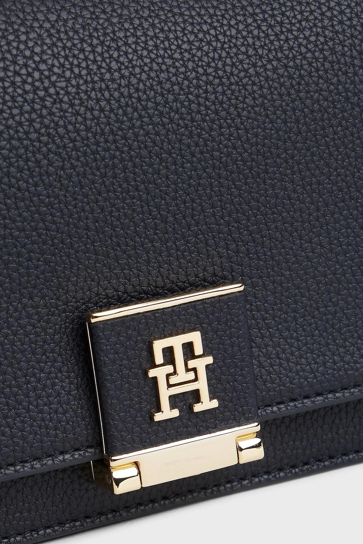 Tommy Hilfiger Logolu Çıkarılabilir Askılı Bayan Çanta AW0AW17831 DW6 LACİVERT - 5