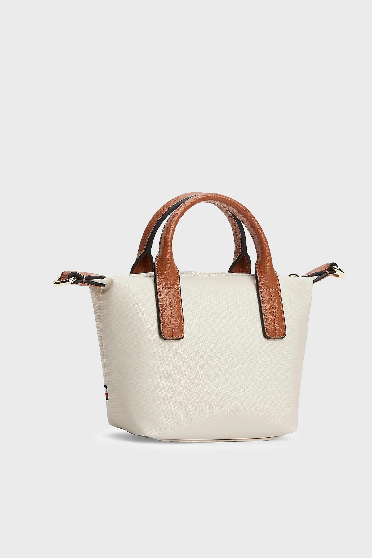 Tommy Hilfiger Logolu Çıkarılabilir Askılı Bayan Çanta AW0AW18368 AEO BEJ - 3