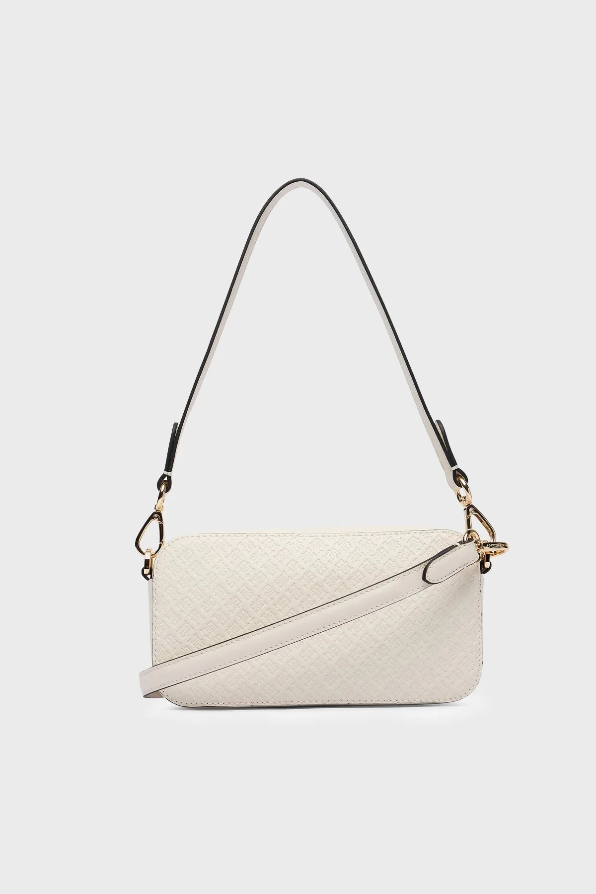 Tommy Hilfiger Logolu Çıkarılabilir Askılı Bayan Çanta AW0AW18414 AEO BEJ - 4