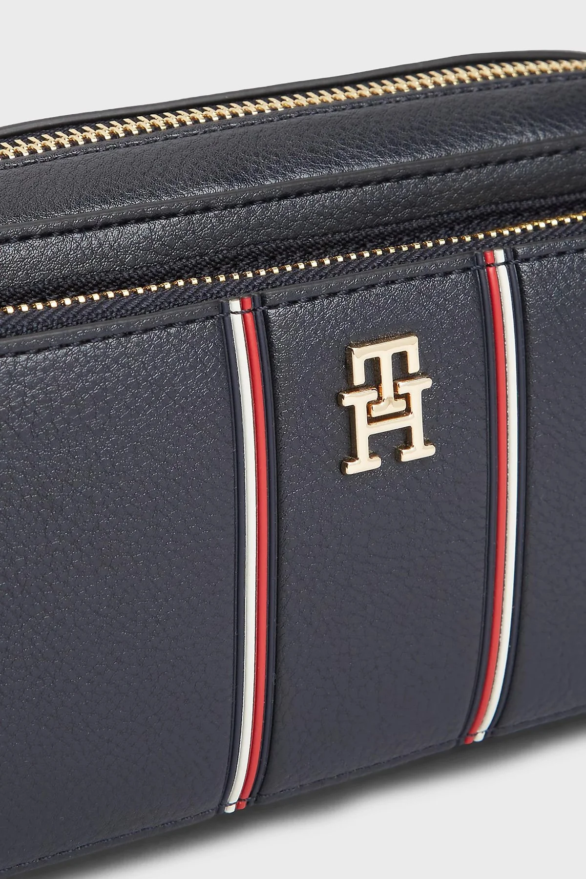 Tommy Hilfiger Logolu Çıkarılabilir Askılı Bayan Çanta AW0AW18640 DW6 LACİVERT - 4