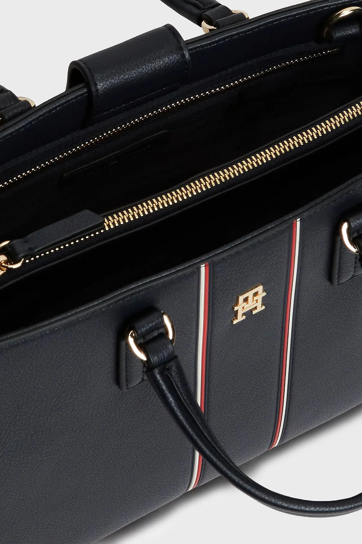 Tommy Hilfiger Logolu Çıkarılabilir Askılı Kadın Çanta AW0AW18644 DW6 LACİVERT - 5