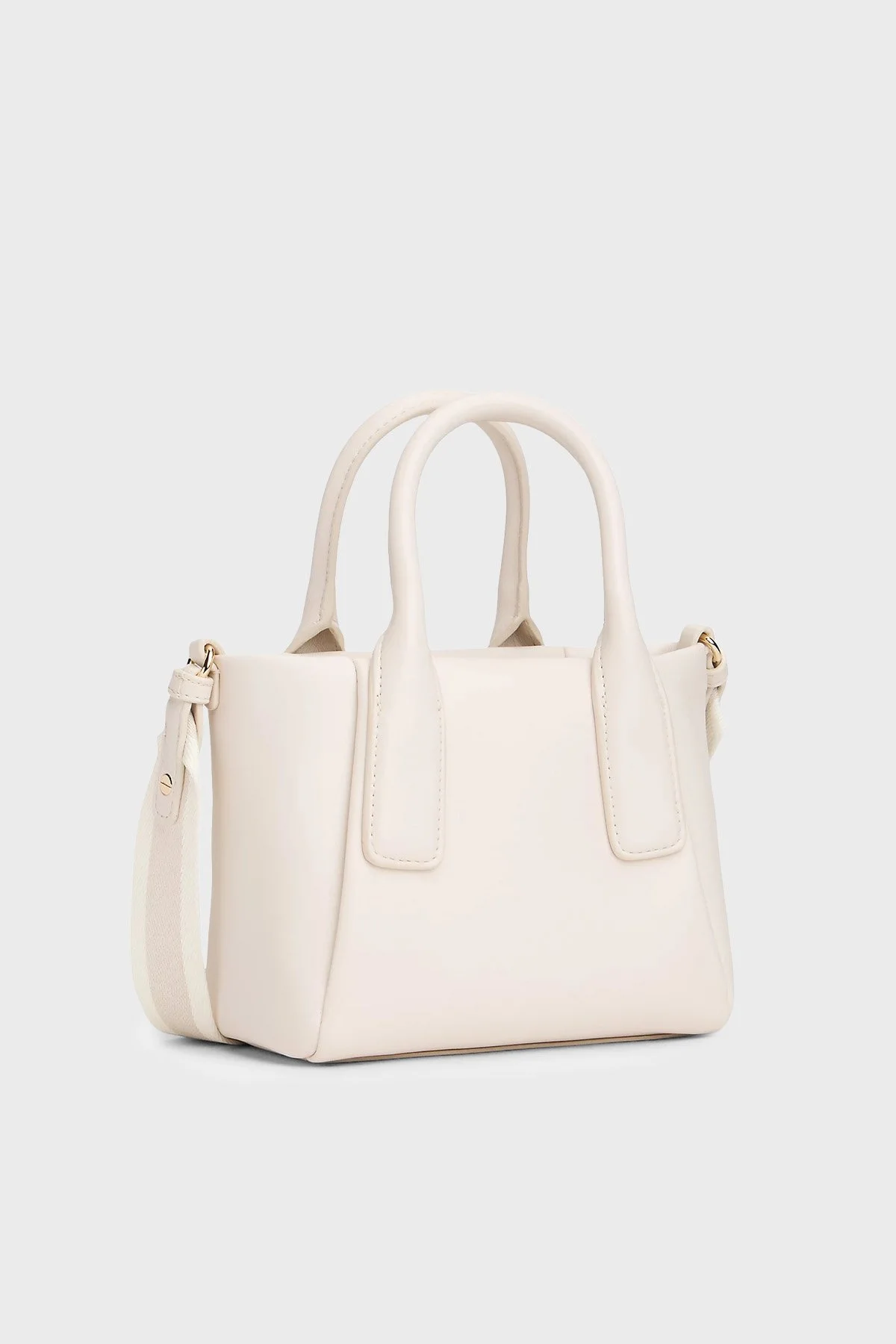 Tommy Hilfiger Logolu Çıkarılabilir Askılı Kadın Çanta AW0AW18371 AEO BEJ - 3