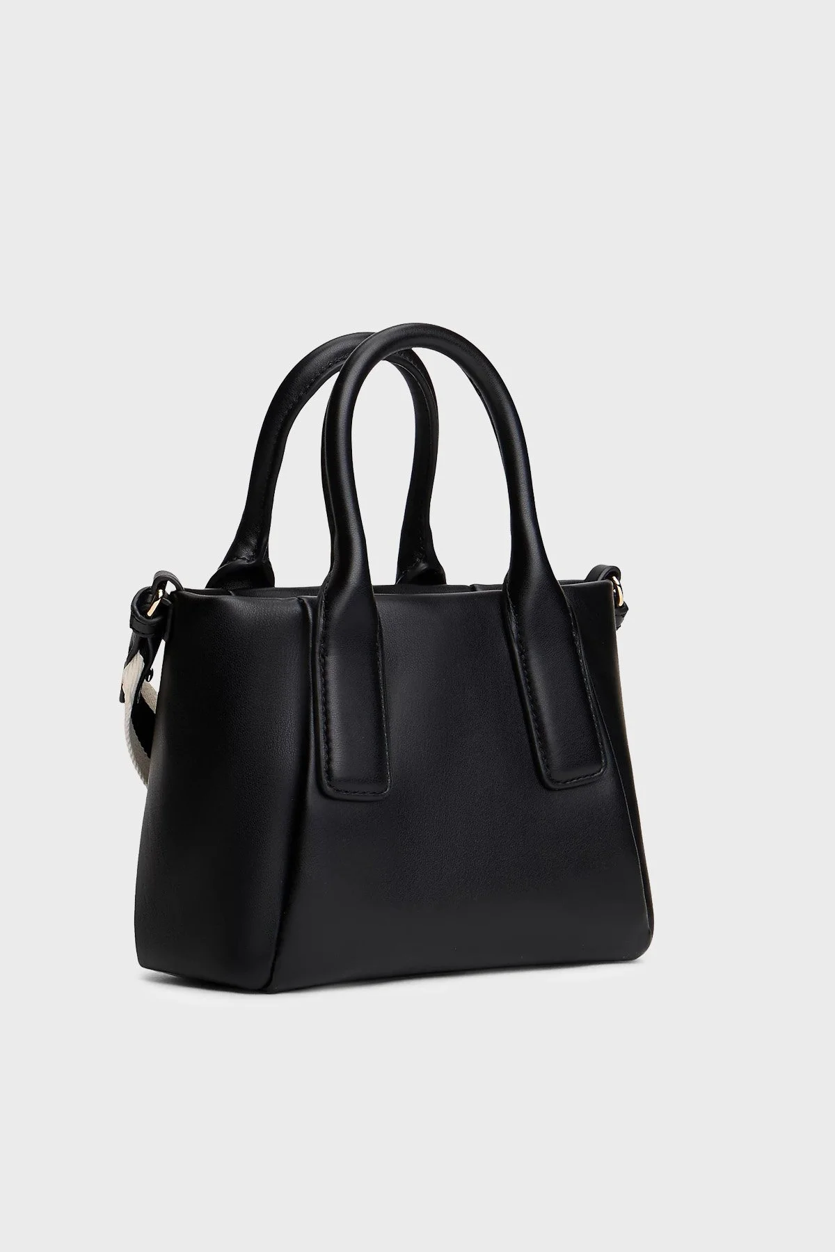 Tommy Hilfiger Logolu Çıkarılabilir Askılı Kadın Çanta AW0AW18371 BDS SİYAH - 3