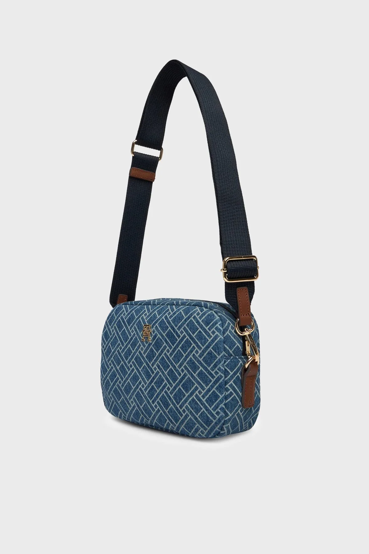 Tommy Hilfiger Logolu Çıkarılabilir Askılı Kadın Çanta AW0AW18610 0GY LACİVERT - 4