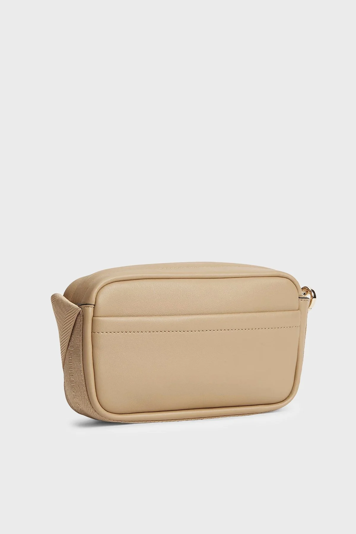 Tommy Hilfiger Logolu Çıkarılabilir Askılı Kadın Çanta AW0AW18741 RBL Koyu bej - 3