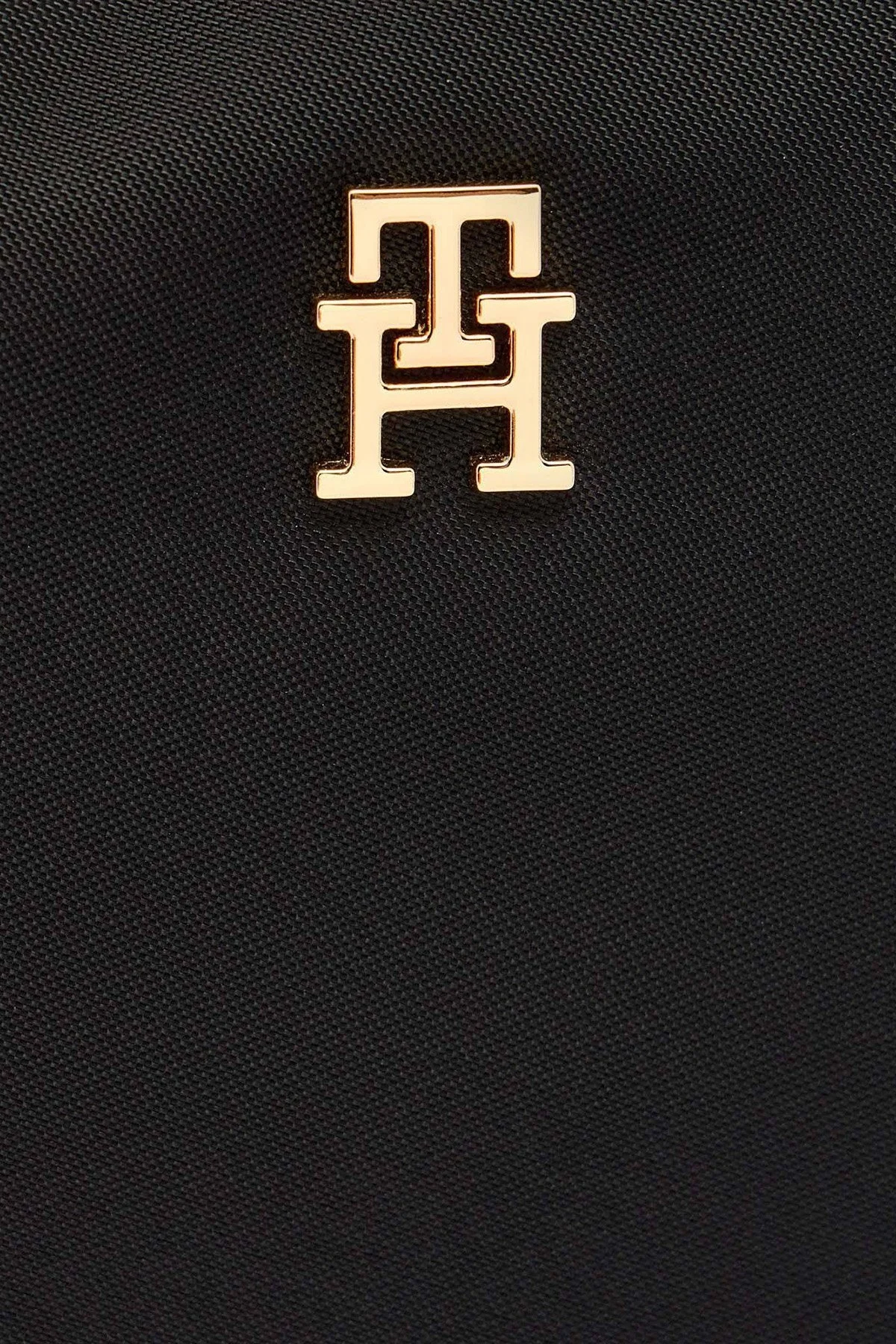 Tommy Hilfiger Logolu Çıkarılabilir Askılı Mini Bayan Çanta AW0AW17704 BDS SİYAH - 7