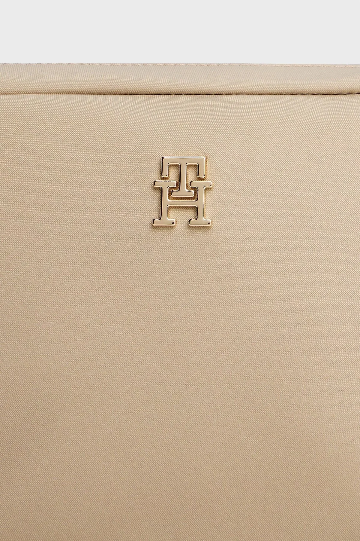 Tommy Hilfiger Logolu Çıkarılabilir Askılı Mini Bayan Çanta AW0AW17704 RBT KUM - 5