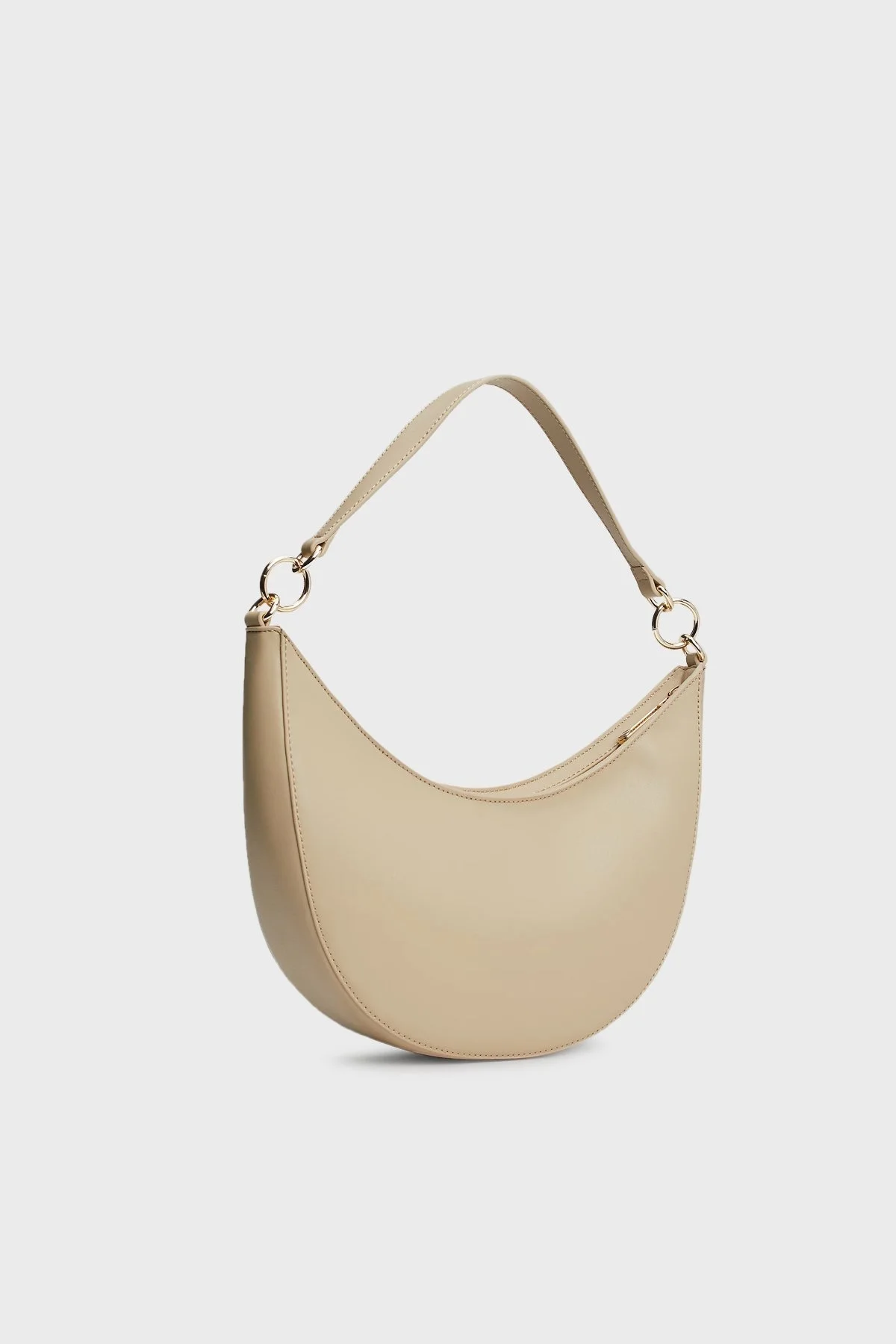 Tommy Hilfiger Logolu Çıkarılabilir Askılı Mini Cüzdanlı Bayan Çanta AW0AW16437 AEG BEJ - 3