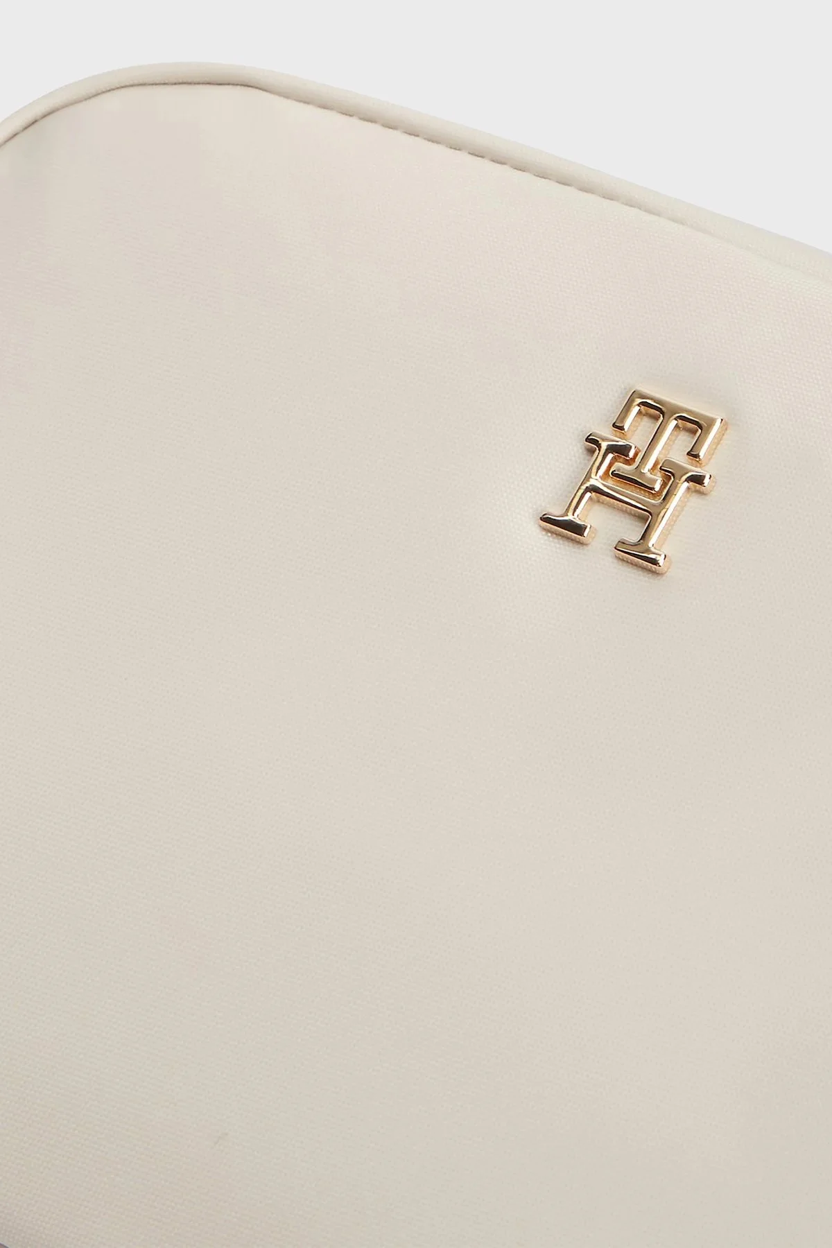 Tommy Hilfiger Logolu Çıkarılabilir Askılı Mini Kadın Çanta AW0AW17704 AEO BEJ - 5