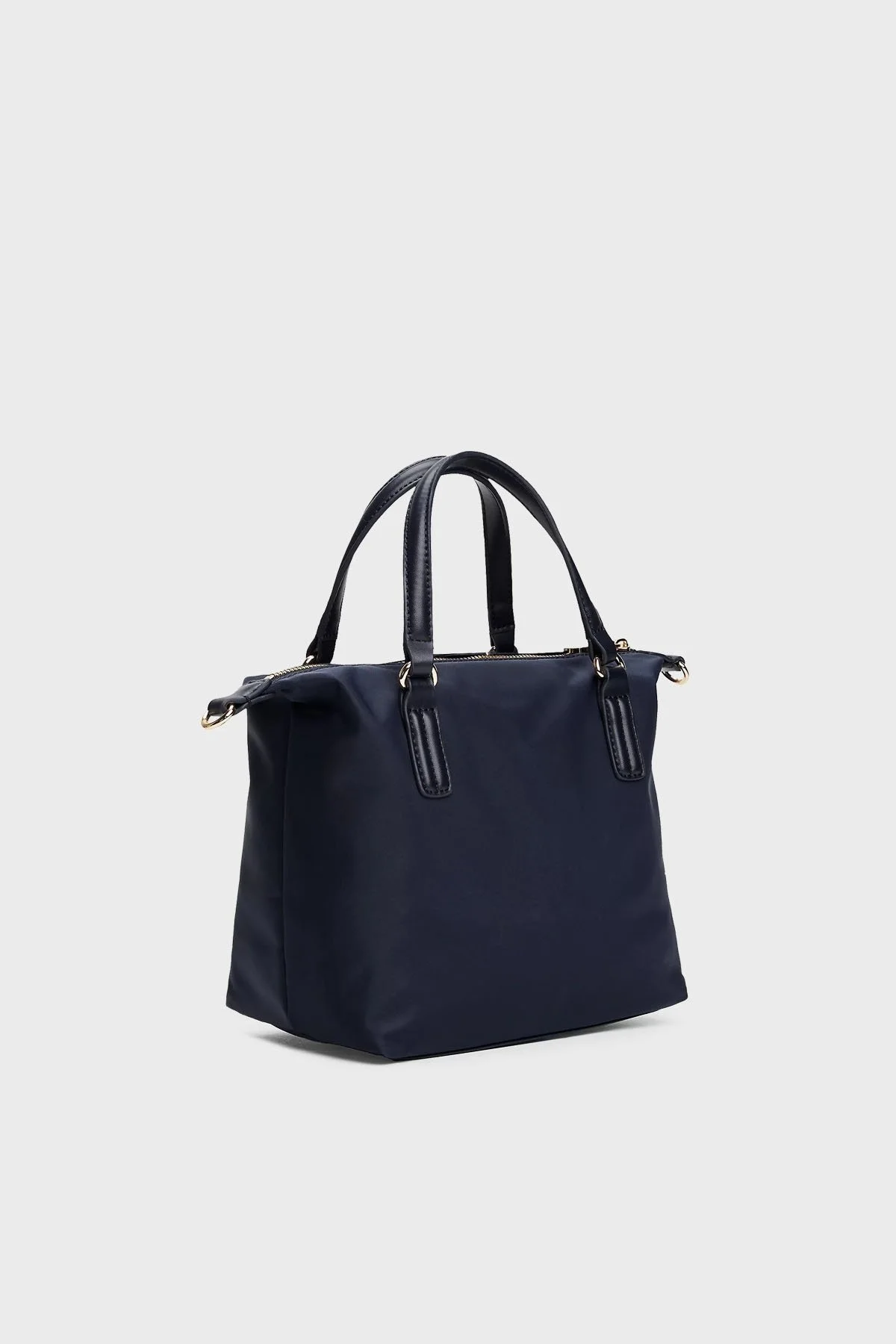 Tommy Hilfiger Logolu Çıkarılabilir Askılı Small Tote Bayan Çanta AW0AW17204 DW6 LACİVERT - 3