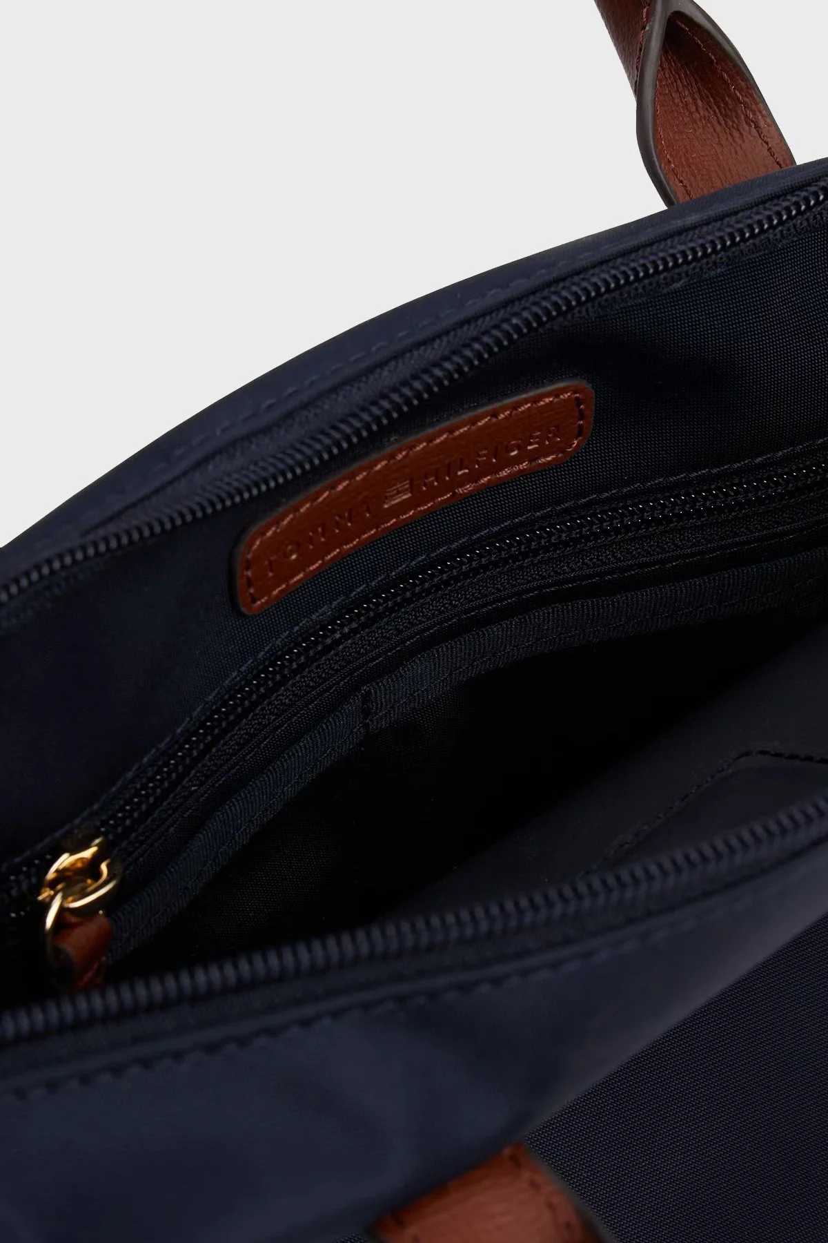 Tommy Hilfiger Logolu Çıkarılabilir Askılı Tote Bayan Çanta AW0AW17709 DW6 LACİVERT - 5