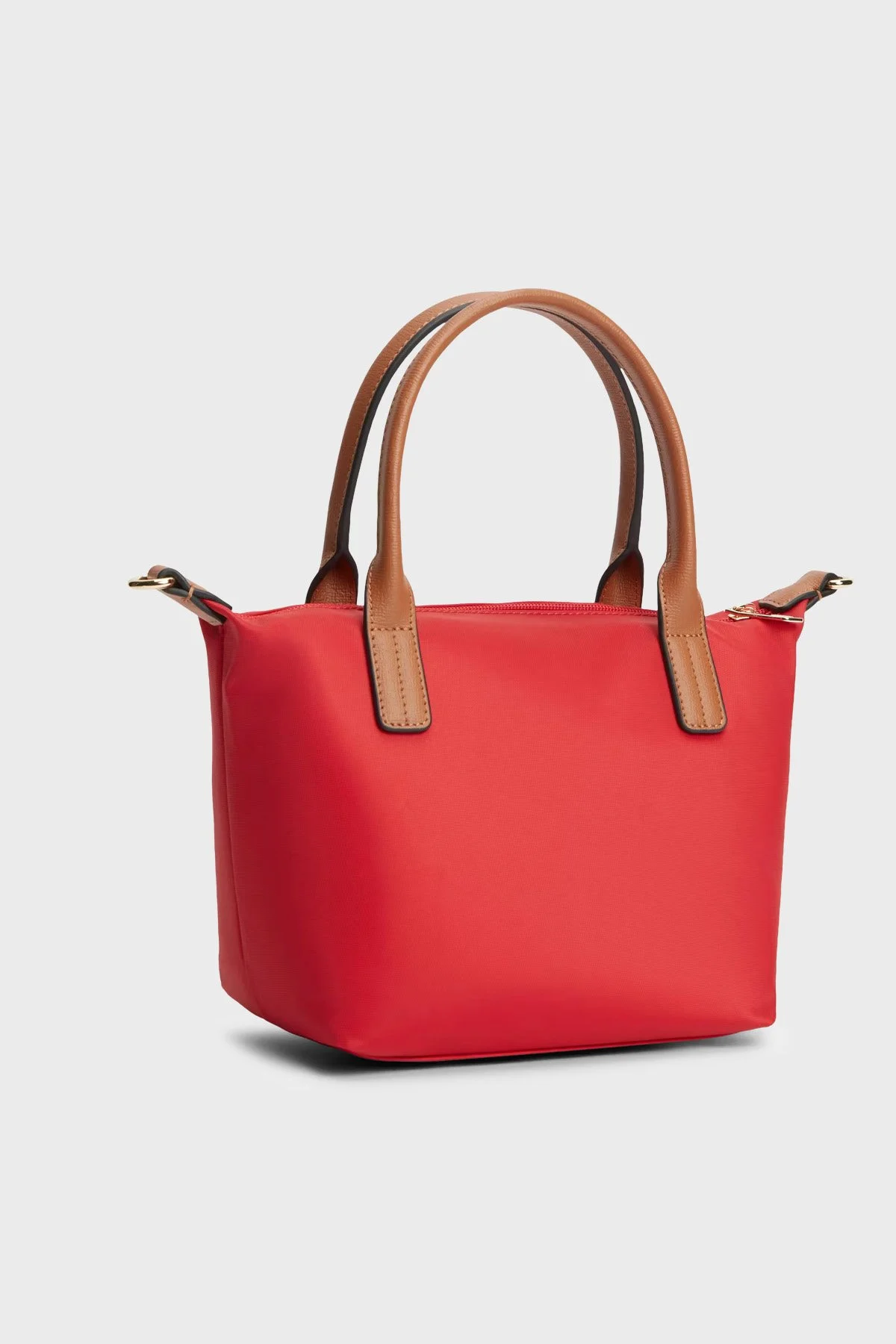 Tommy Hilfiger Logolu Çıkarılabilir Askılı Tote Kadın Çanta AW0AW17709 XLG KIRMIZI - 3