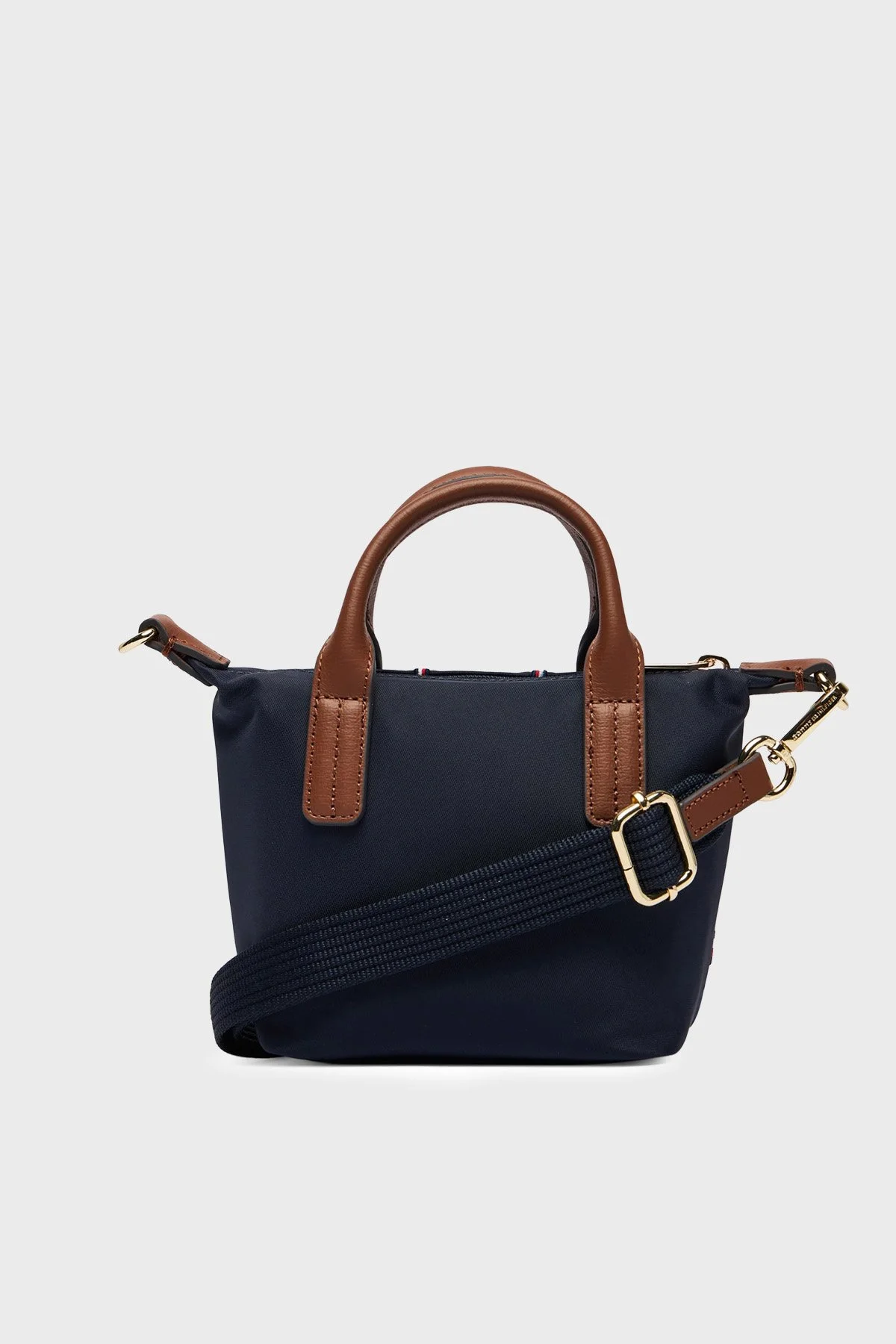 Tommy Hilfiger Logolu Çıkarılabilir Askılı Tote Kadın Çanta AW0AW18552 0GY LACİVERT - 3