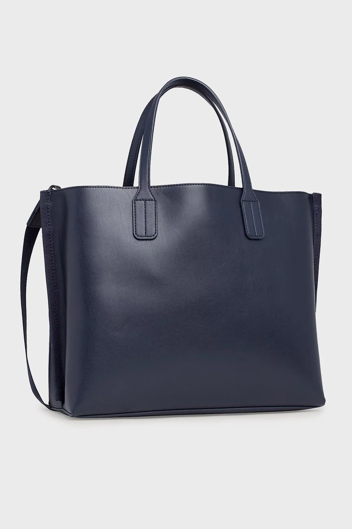 Tommy Hilfiger Logolu Çıkarılabilir Omuz Askılı Bayan Çanta AW0AW16409 DW6 LACİVERT - 5