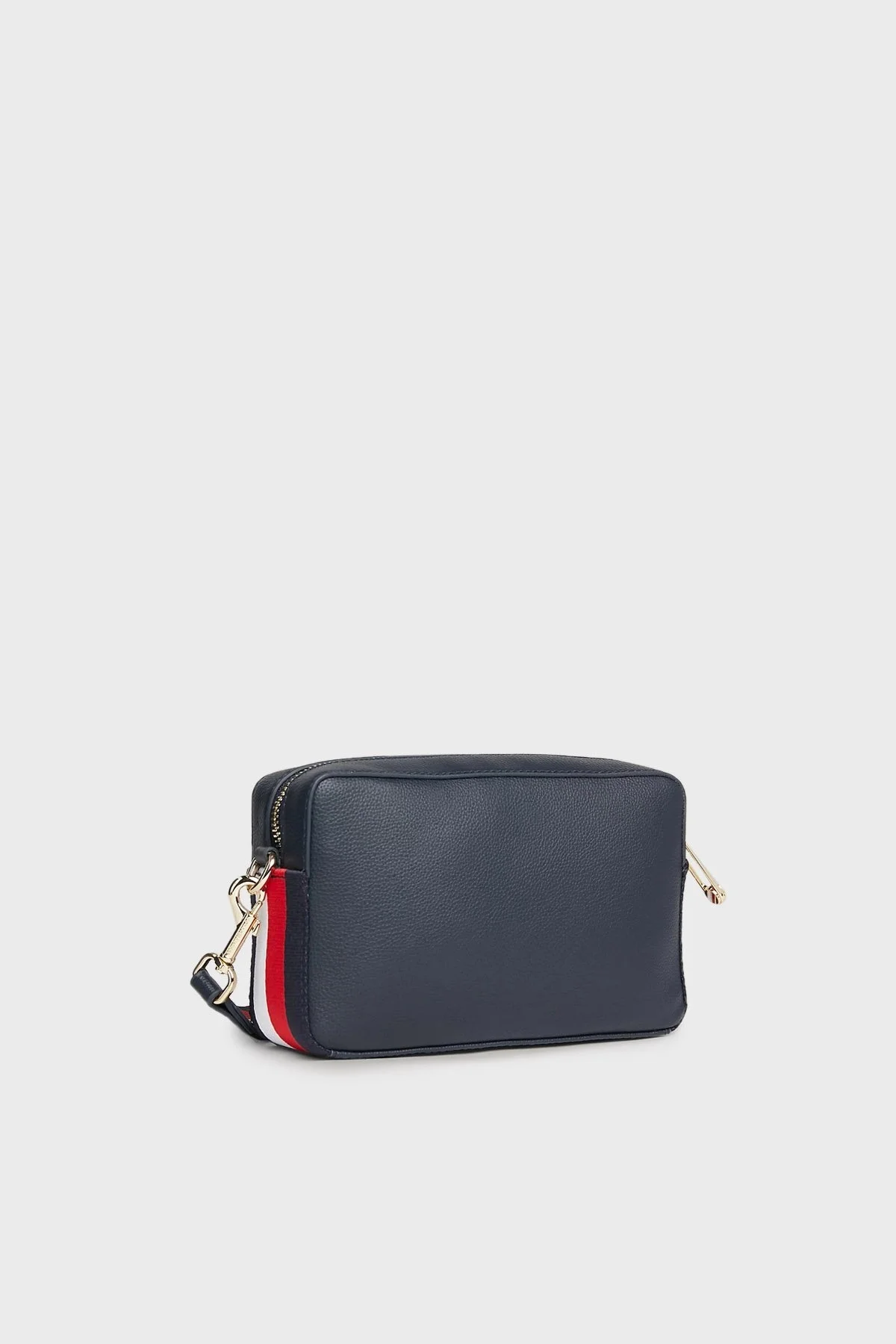 Tommy Hilfiger Logolu Çıkarılabilir Omuz Askılı Fermuarlı Bayan Çanta AW0AW15707 DW6 LACİVERT - 5