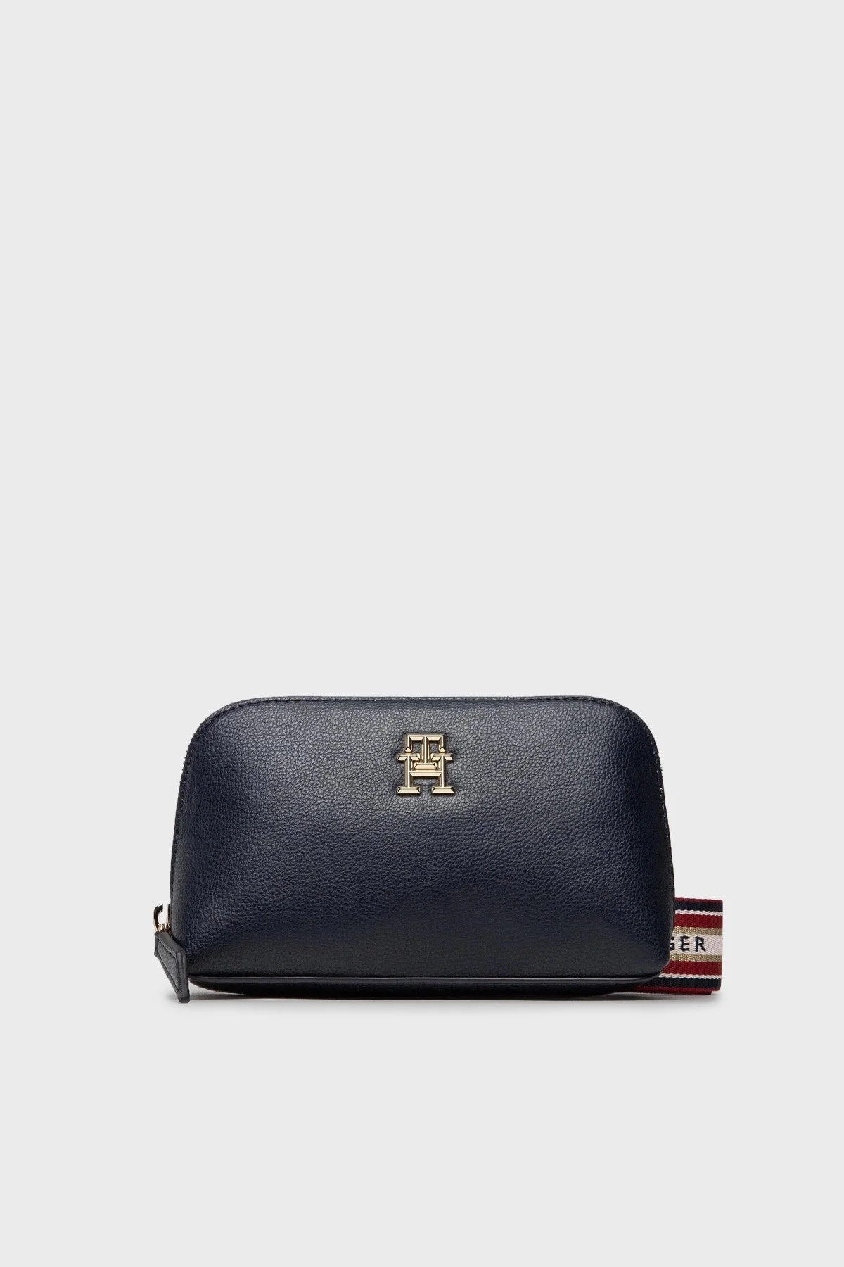 Tommy Hilfiger Logolu Çıkarılabilir Uzatma Askılı Bayan Çanta AW0AW14169 DW6 SİYAH - 1