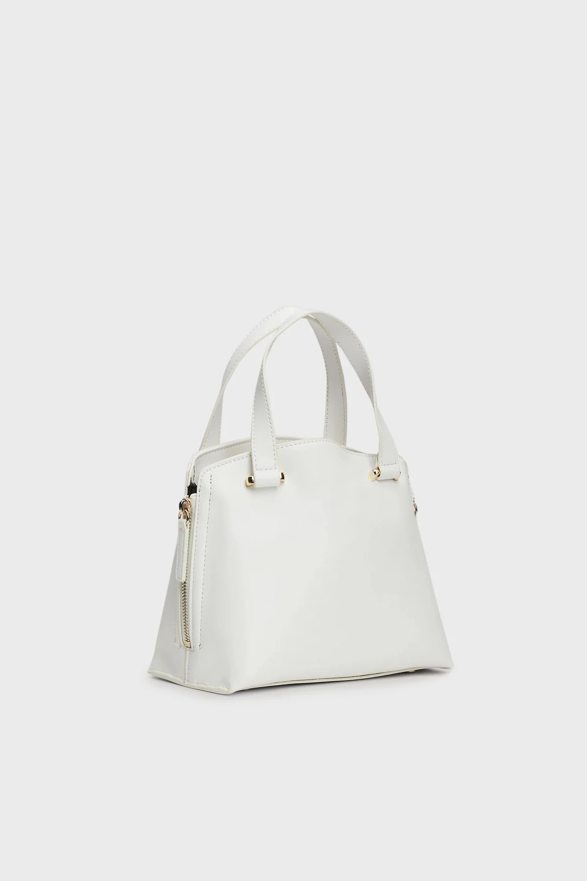 Tommy Hilfiger Logolu Çıkarılabilir Uzatma Askılı Bayan Çanta AW0AW15968 YBL BEYAZ - 4