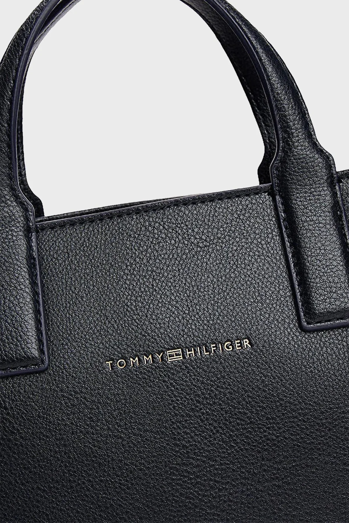 Tommy Hilfiger Logolu Çıkarılabilir ve Ayarlanabilir Askılı Büyük Bayan Çanta AW0AW17448 DW6 LACİVERT - 5