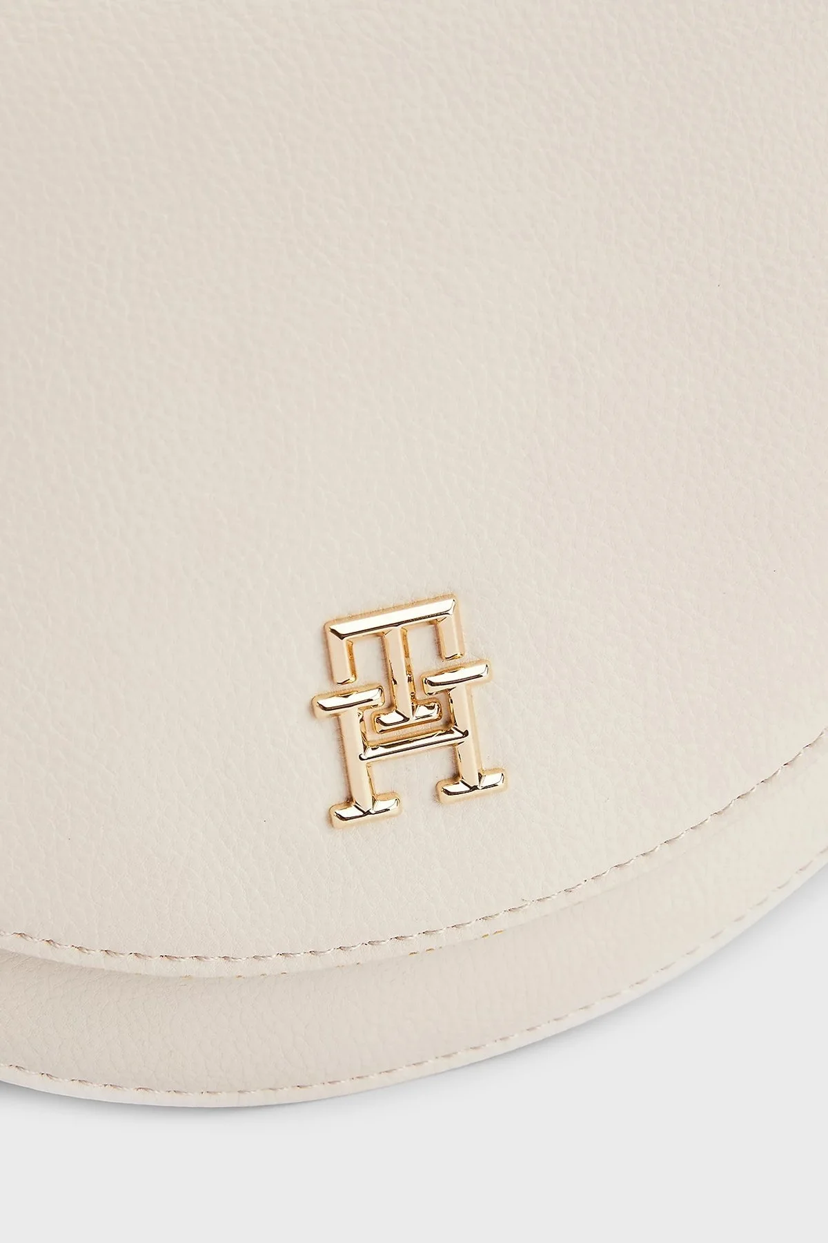 Tommy Hilfiger Logolu Çıkarılabilir ve Ayarlanabilir Uzatma Askılı Bayan Çanta AW0AW14369 0F4 BEJ - 3