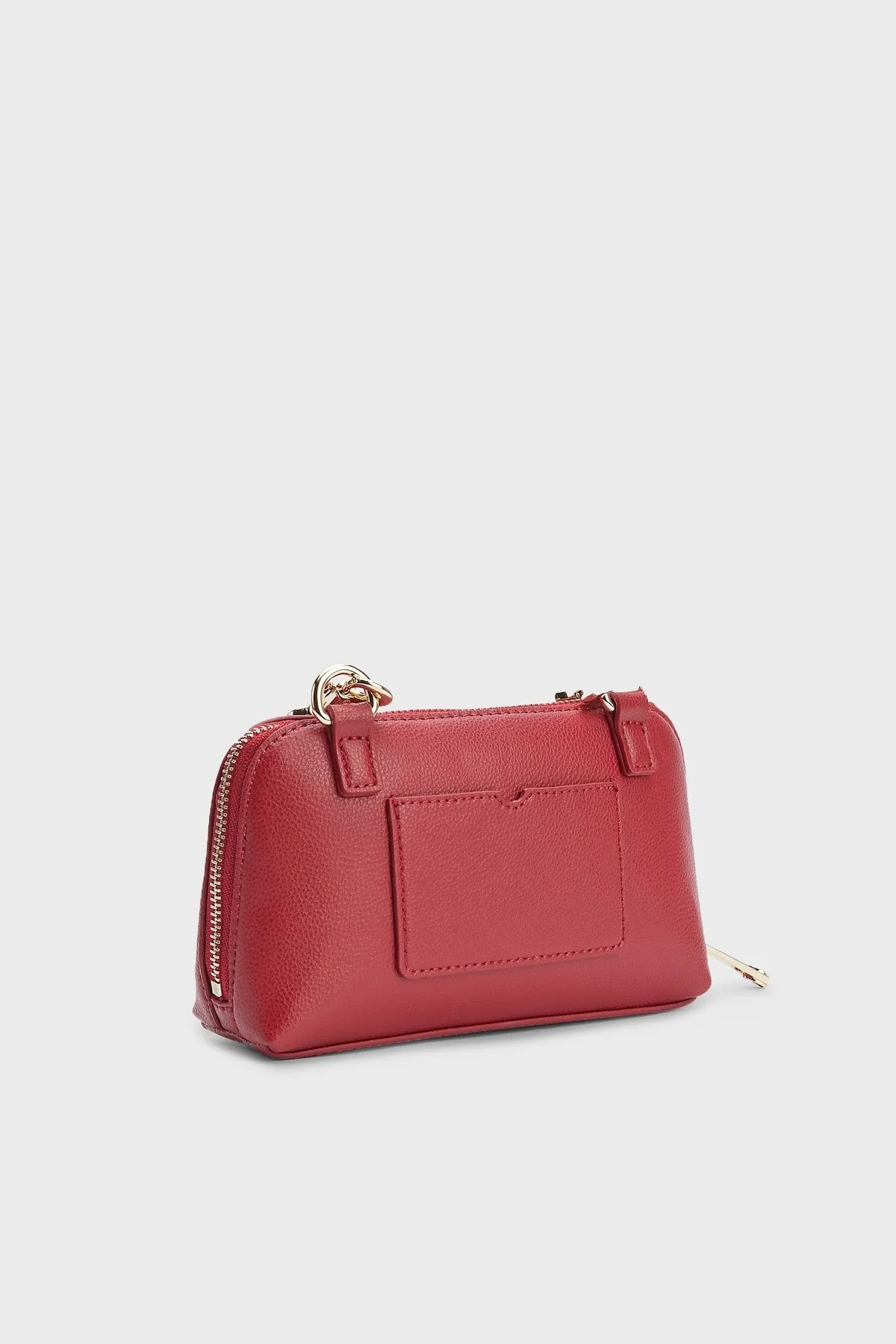 Tommy Hilfiger Logolu Çıkartılabilir Uzatma Askılı Bayan Çanta AW0AW14169 XIT BORDO - 3