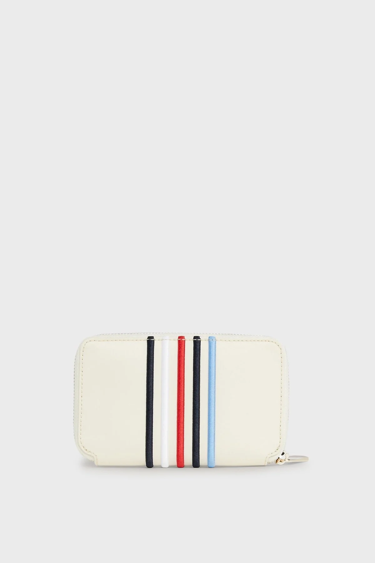 Tommy Hilfiger Logolu Çok Bölmeli Bayan Cüzdan AW0AW16018 AEF BEJ - 2