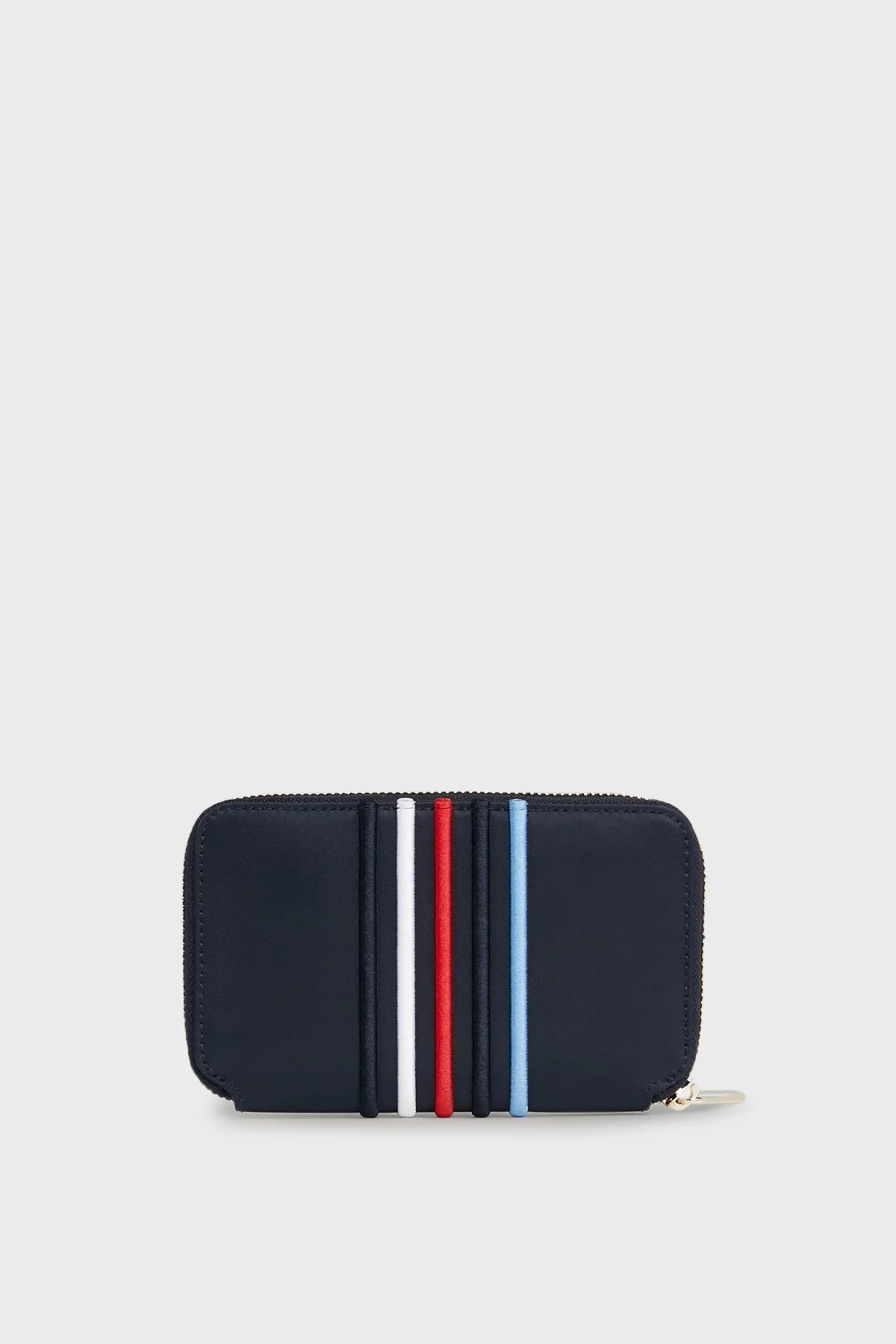 Tommy Hilfiger Logolu Çok Bölmeli Bayan Cüzdan AW0AW16018 DW6 LACİVERT - 2