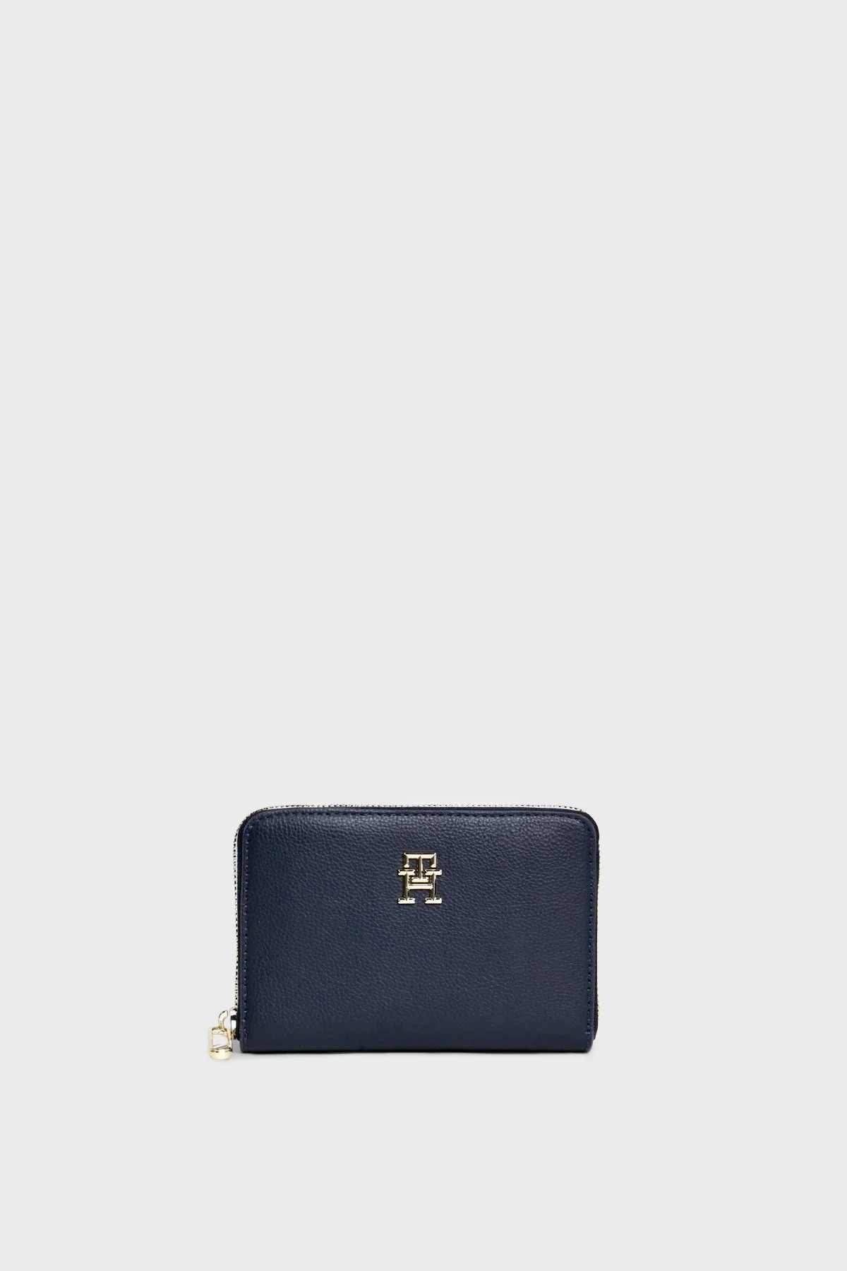 Tommy Hilfiger Logolu Çok Bölmeli Bayan Cüzdan AW0AW16092 DW6 LACİVERT - 1
