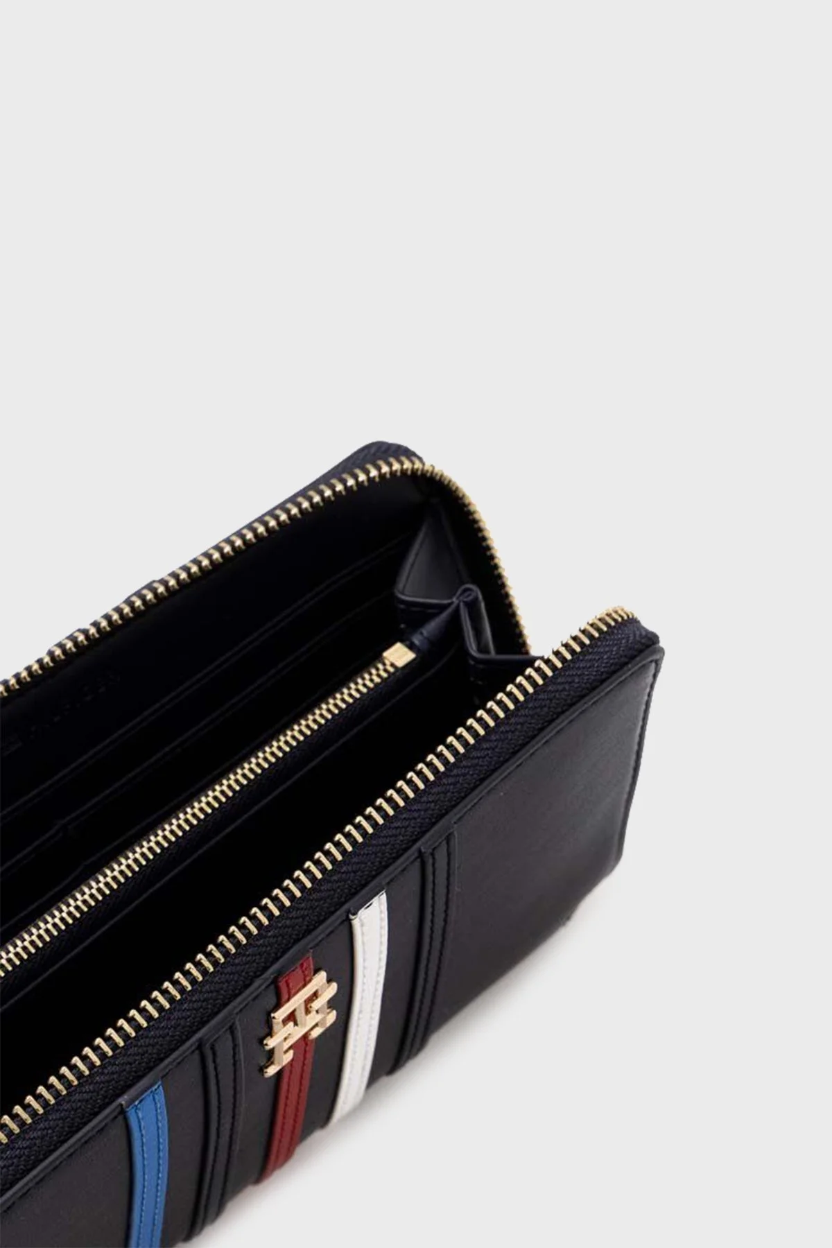 Tommy Hilfiger Logolu Çok Bölmeli Bayan Cüzdan AW0AW16165 DW6 LACİVERT - 3
