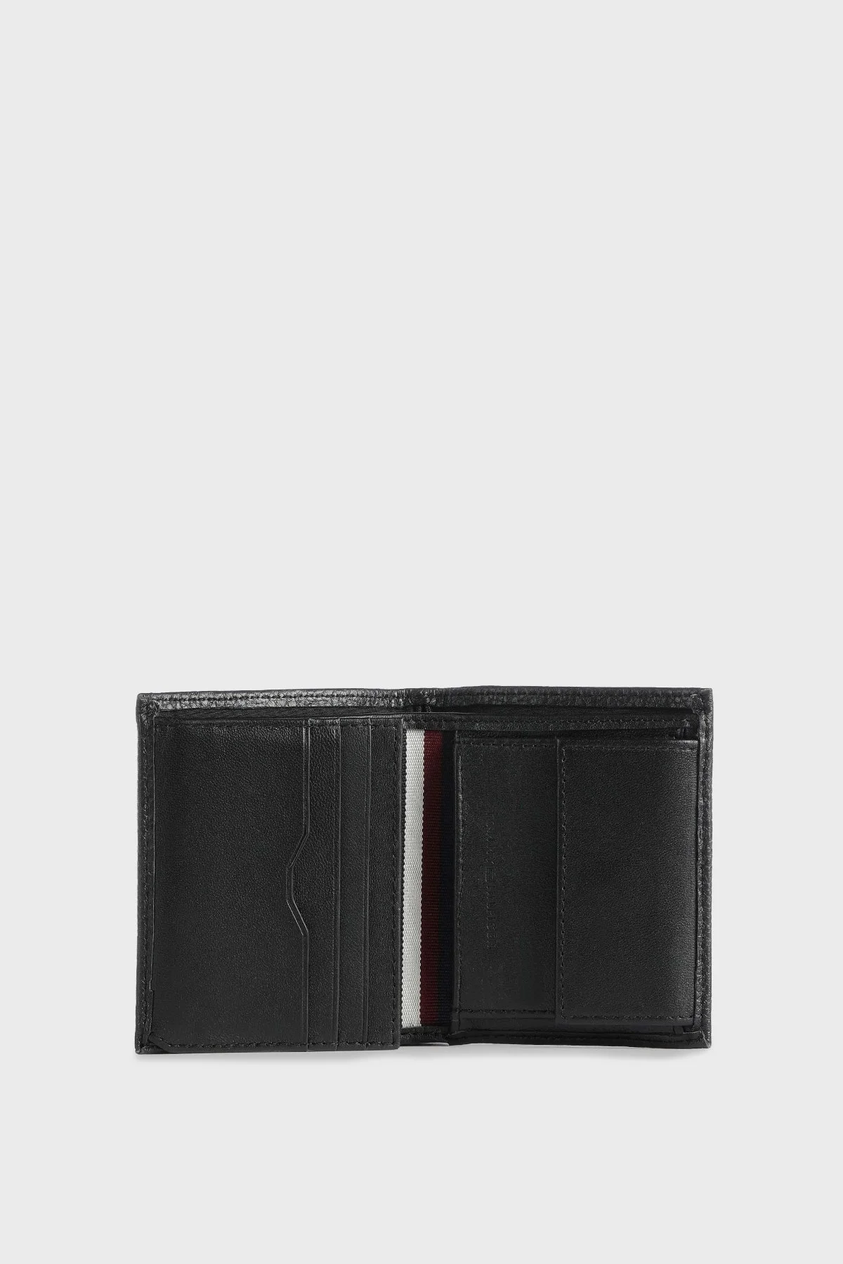 Tommy Hilfiger Logolu Deri Erkek Cüzdan AM0AM11851 BDS SİYAH - 2