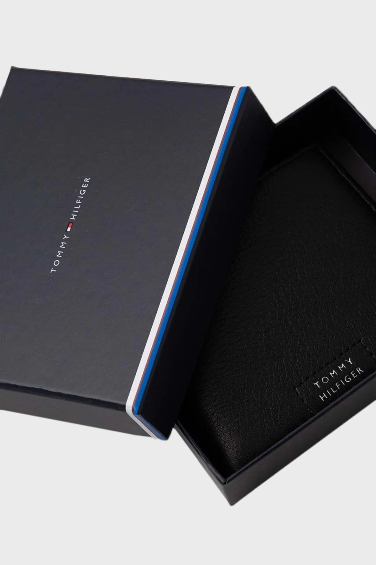 Tommy Hilfiger Logolu Deri Erkek Cüzdan AM0AM12187 BDS SİYAH - 4